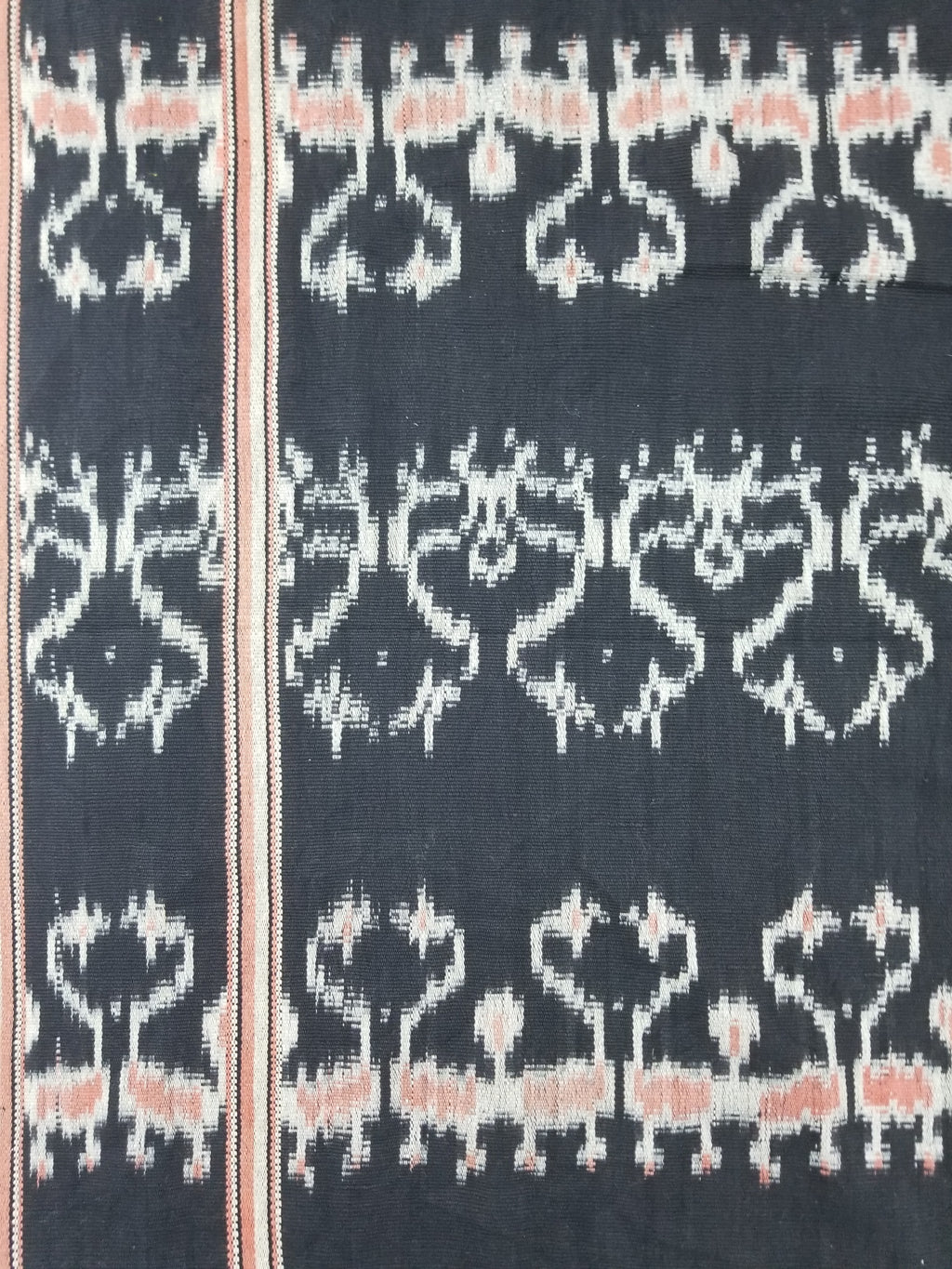 Antique Traditional Handwoven Indonesian Sumba Ikat Tapestry 225x99cm