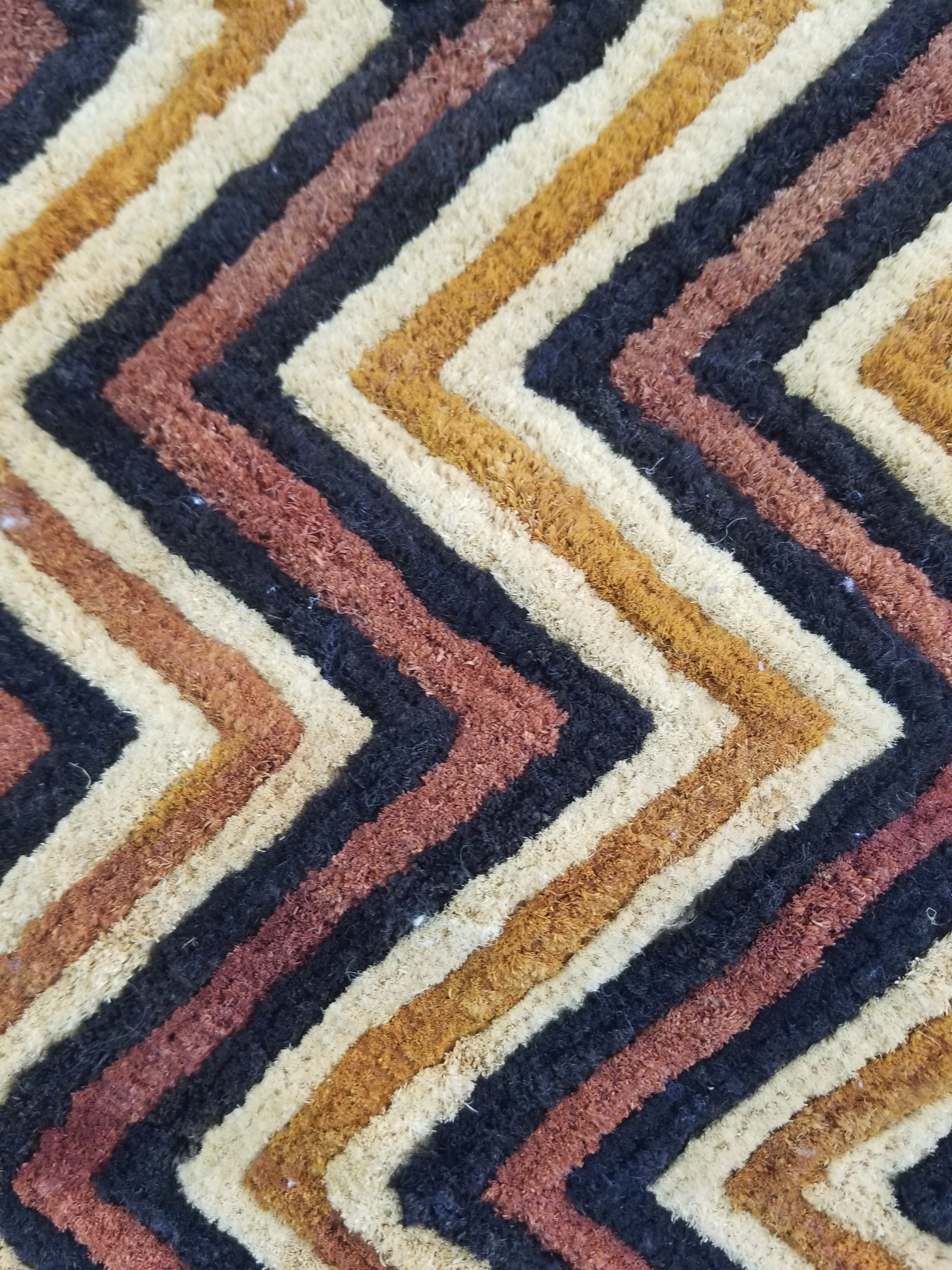 Vintage African Handwoven Kuba Cloth Raffia Textile Panel 140x33cm