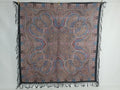 Antique Traditional Printed Kashmiri Paisley Shawl/ Scarf 163x160cm