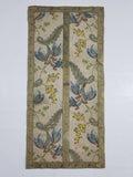 Antique 18thC French Brocade Silk and Silver Threads Panel 93x44cm
