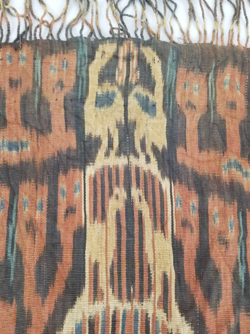 Vintage Traditional Indonesian Handwoven Sumba Ikat Textile 220x70cm