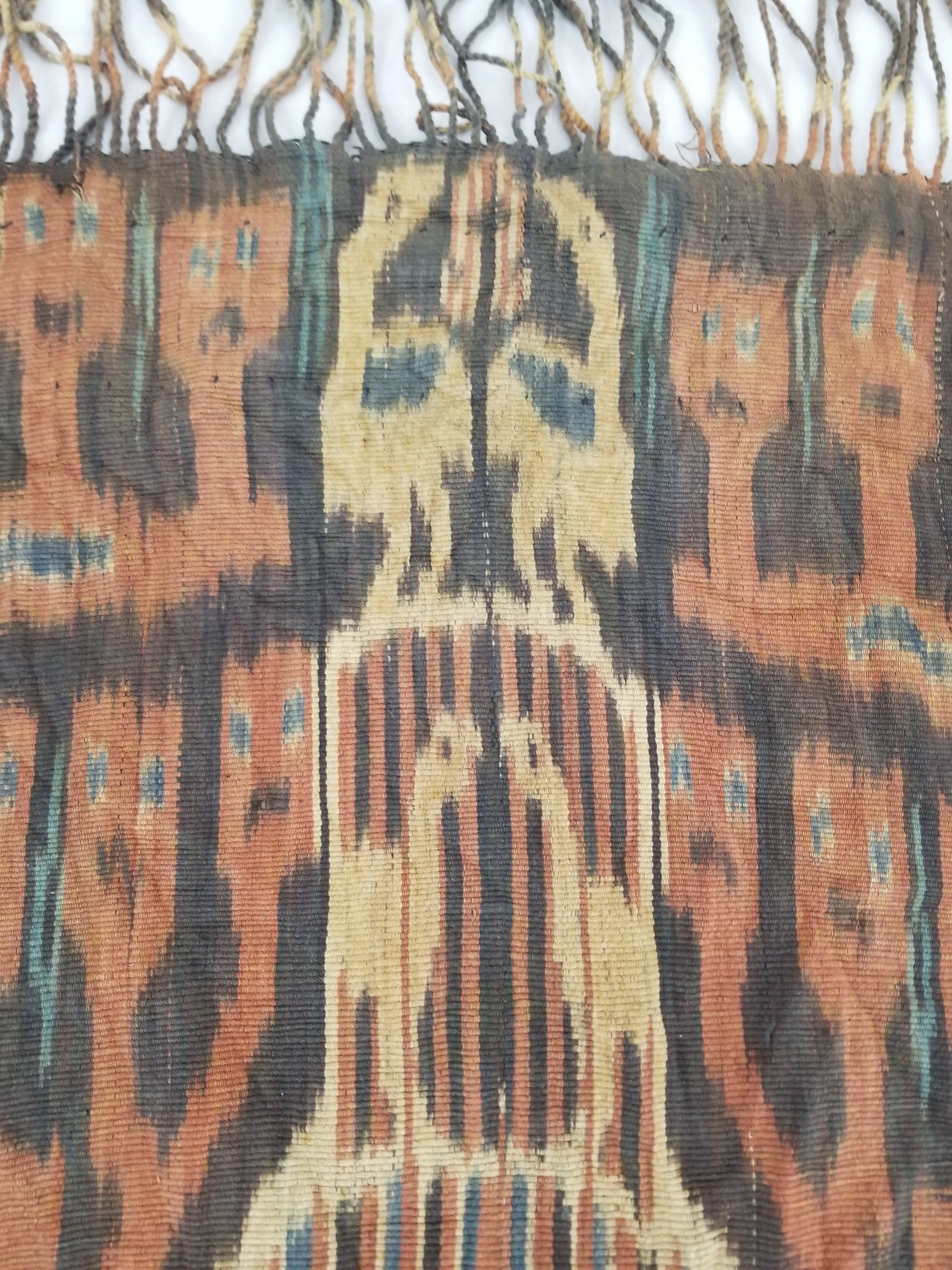 Vintage Traditional Indonesian Handwoven Sumba Ikat Textile 220x70cm