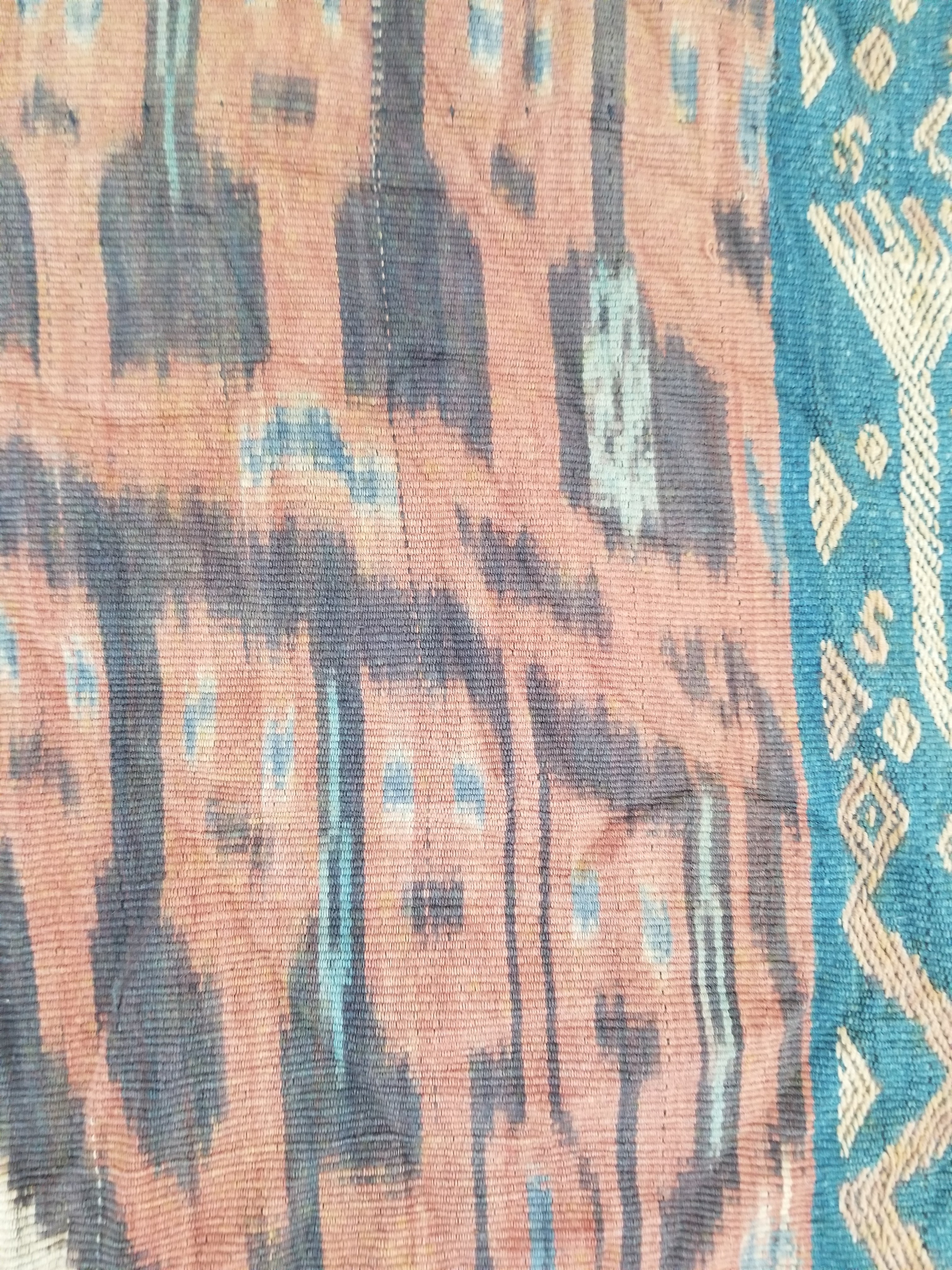 Vintage Traditional Indonesian Handwoven Sumba Ikat Textile 220x70cm