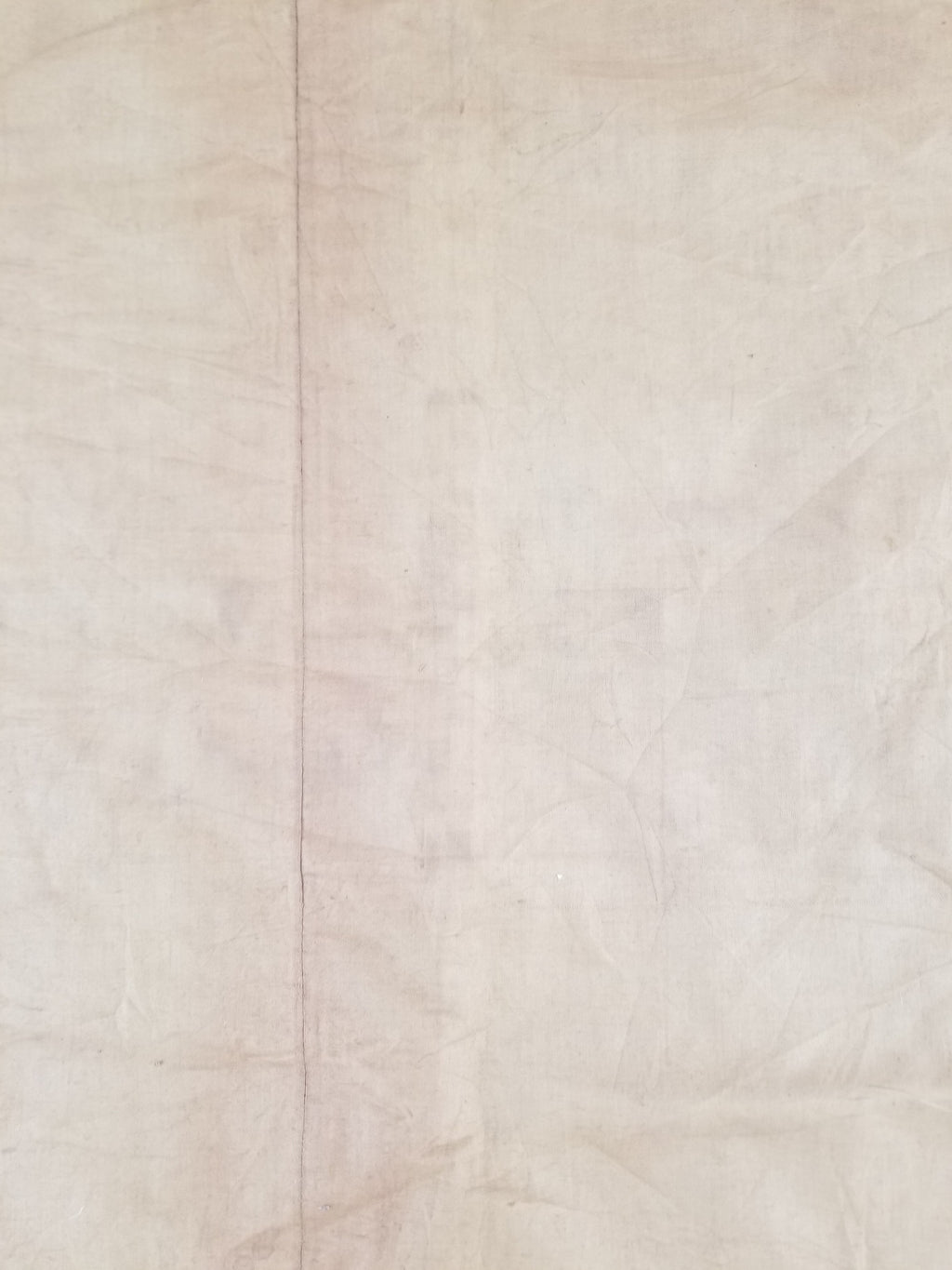 Antique Hand Embroidered Chinoiserie Floral Silk Panel 57x47cm