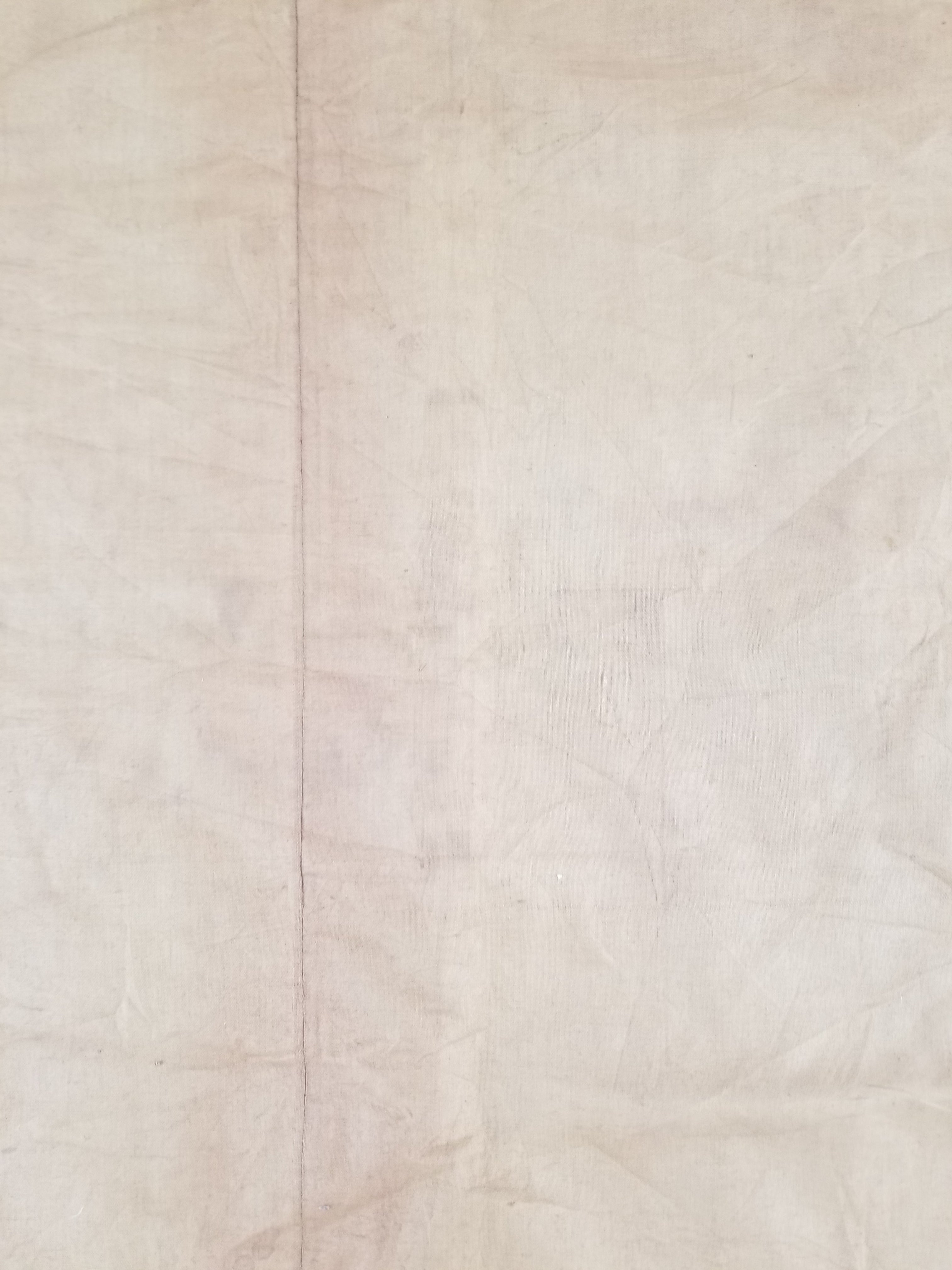 Antique Hand Embroidered Chinoiserie Floral Silk Panel 57x47cm