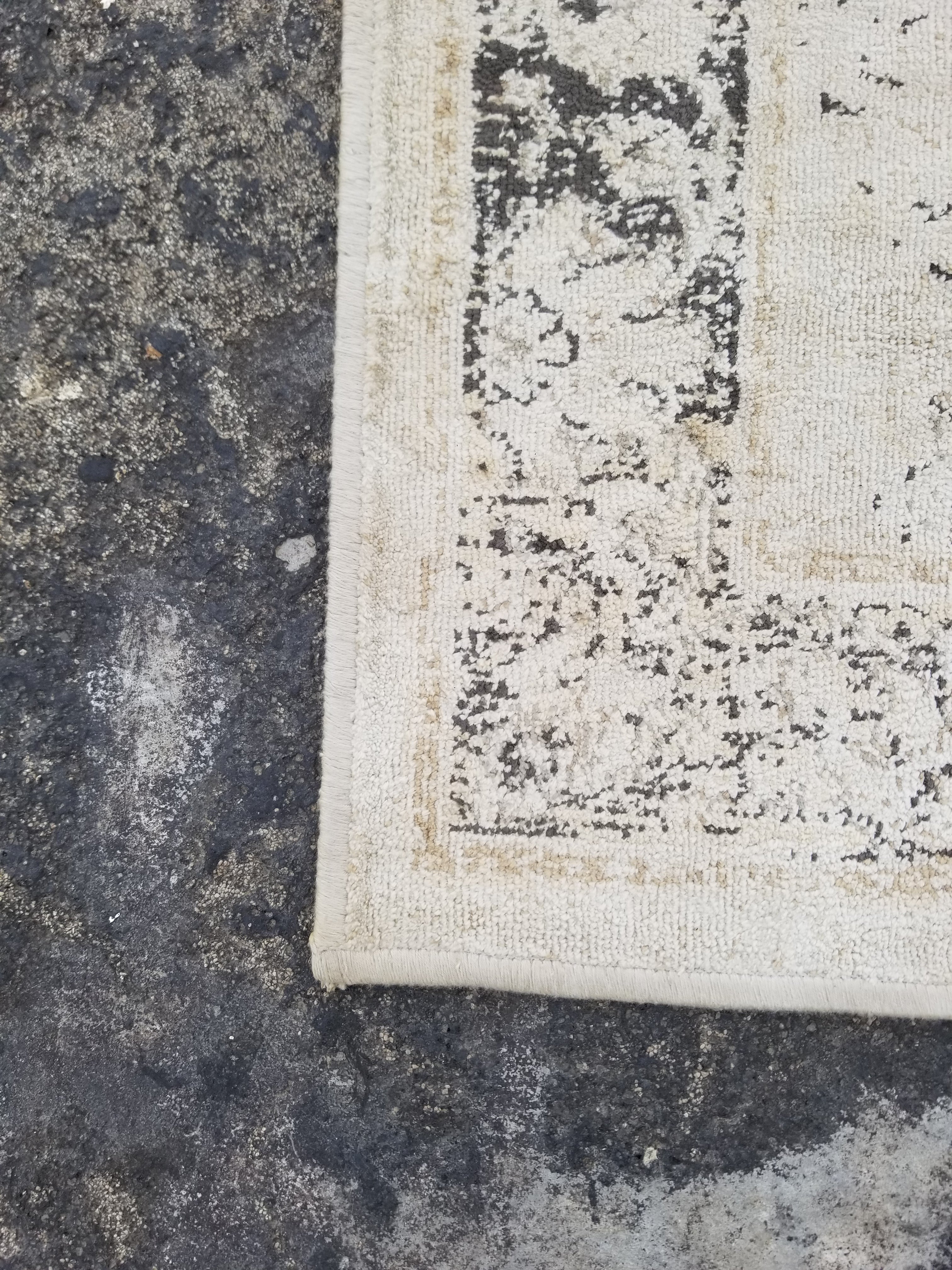 Distressed Vintage Traditional Handmade Oriental Wool Runner Rug 177x64cm