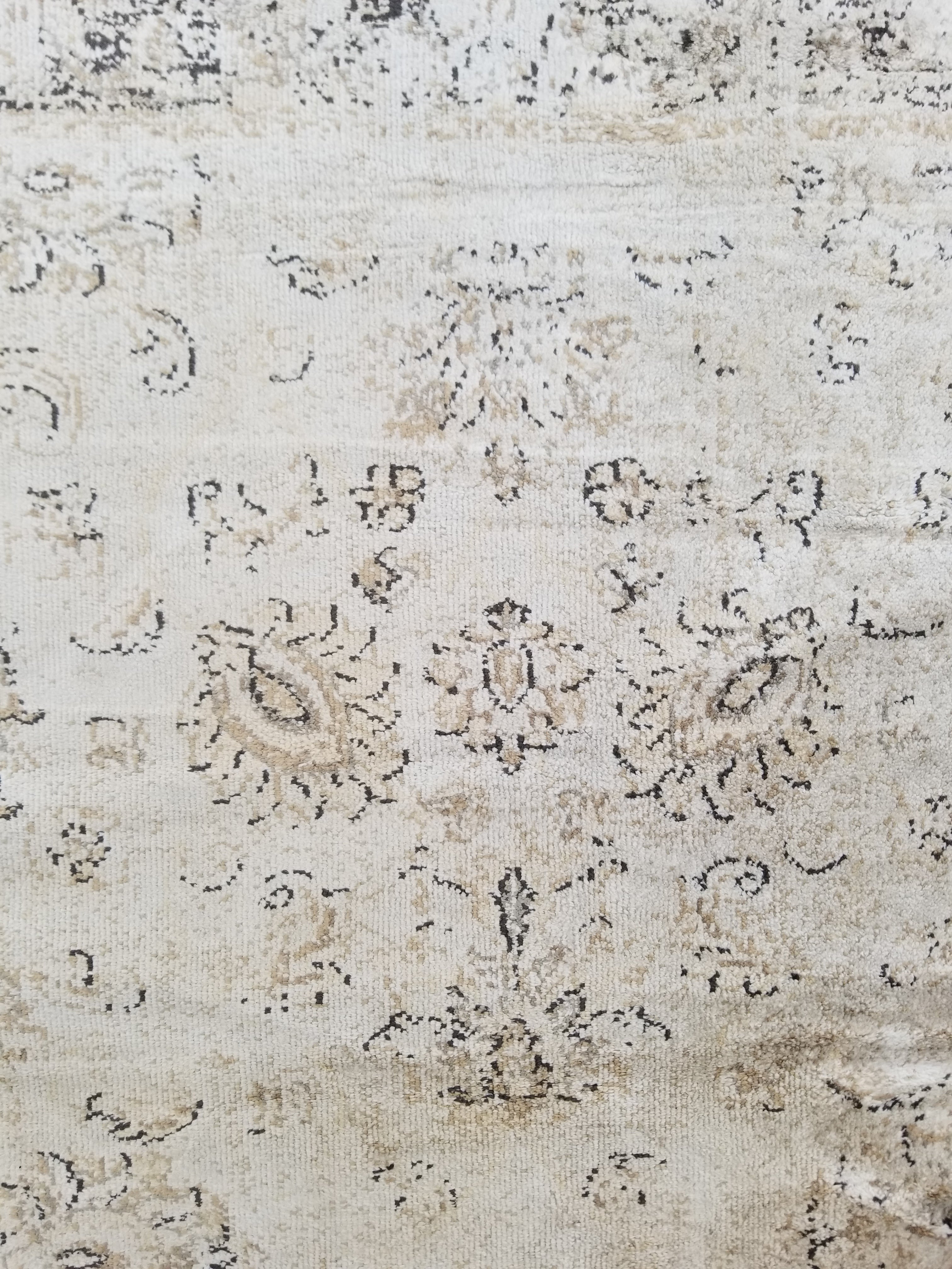 Distressed Vintage Traditional Handmade Oriental Wool Runner Rug 177x64cm