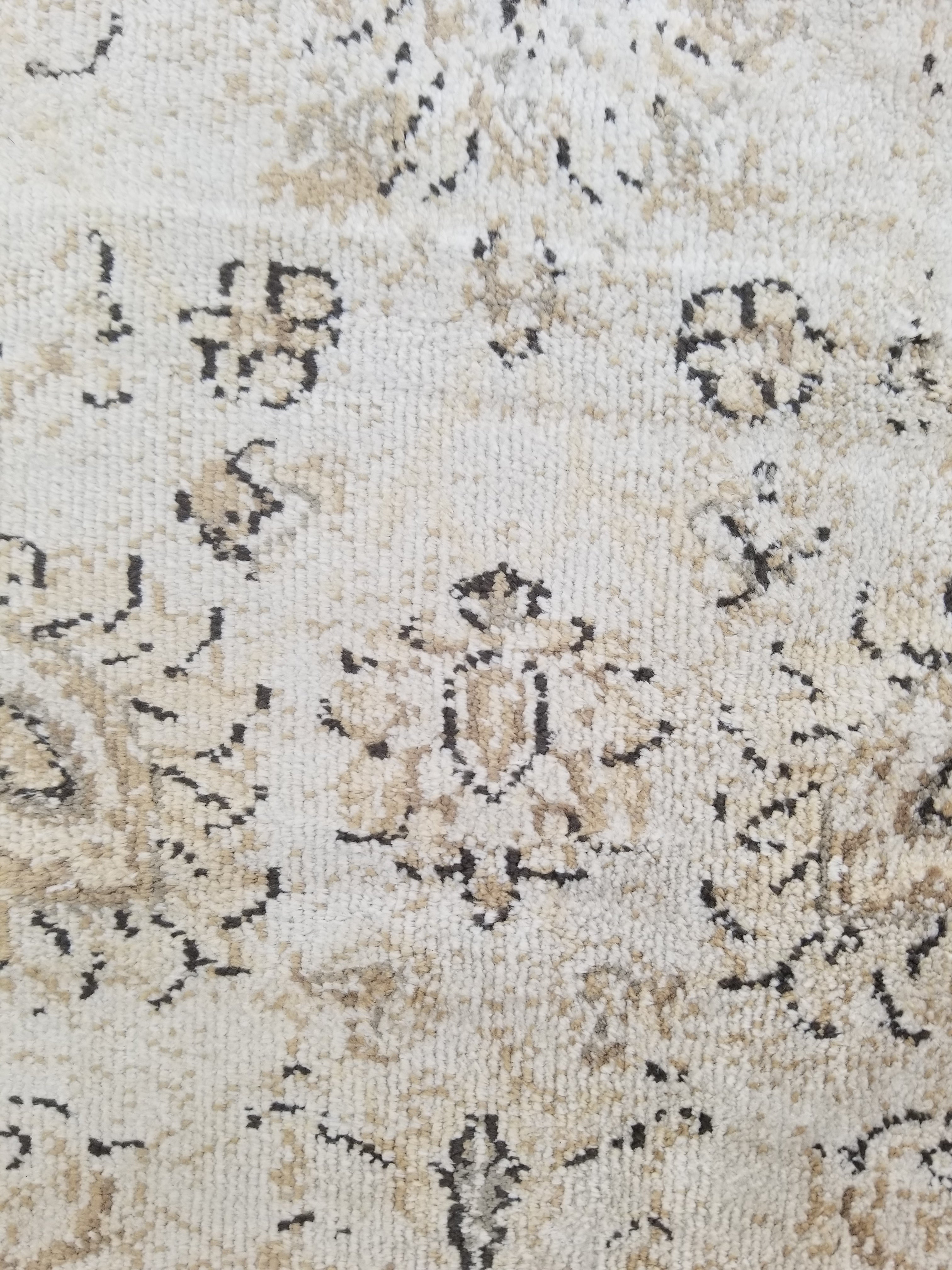 Distressed Vintage Traditional Handmade Oriental Wool Runner Rug 177x64cm