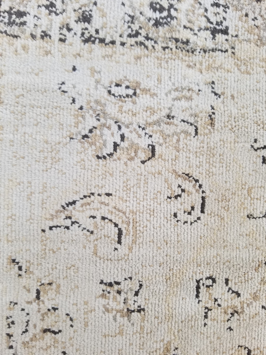 Distressed Vintage Traditional Handmade Oriental Wool Runner Rug 177x64cm