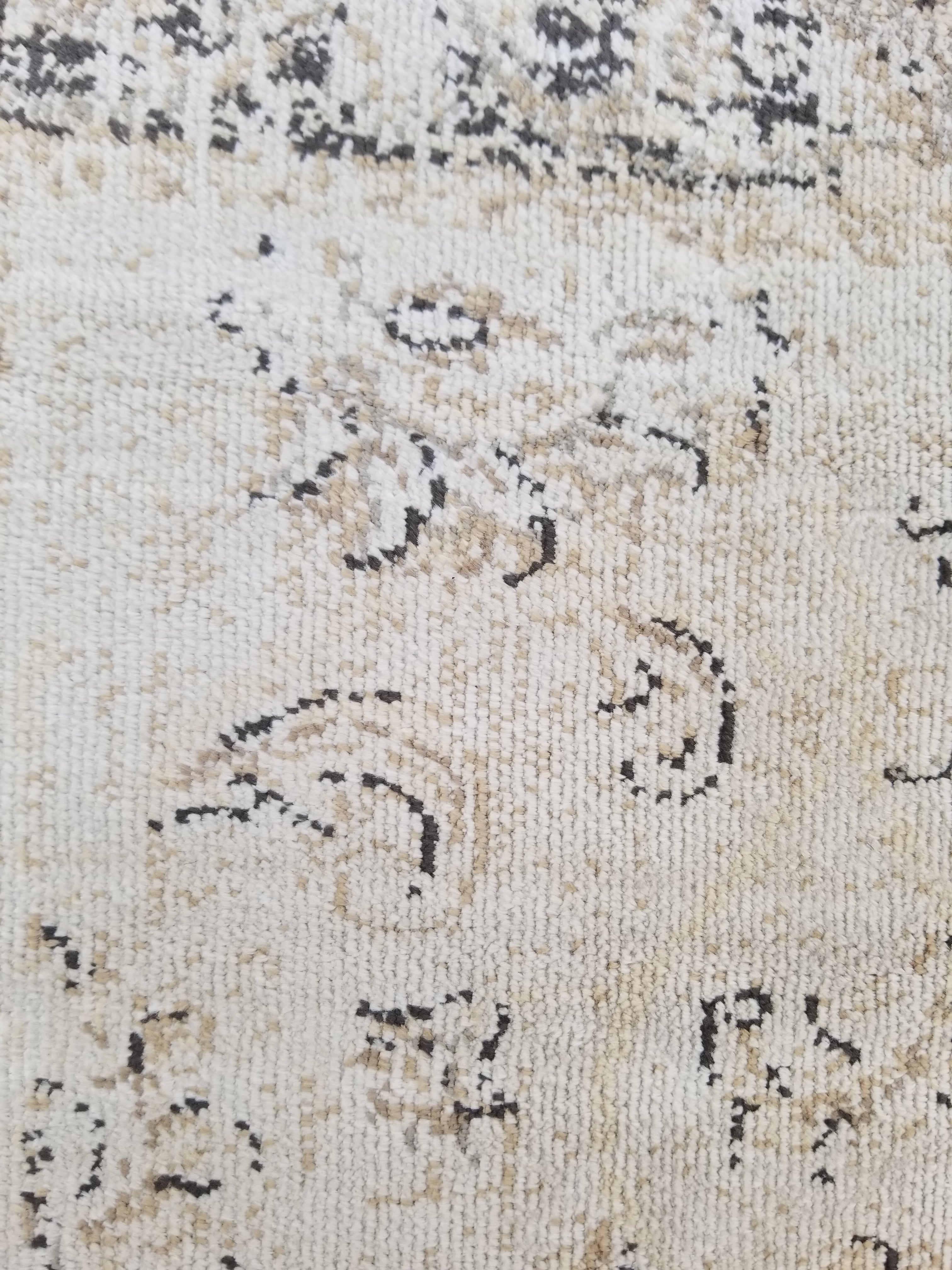 Distressed Vintage Traditional Handmade Oriental Wool Runner Rug 177x64cm