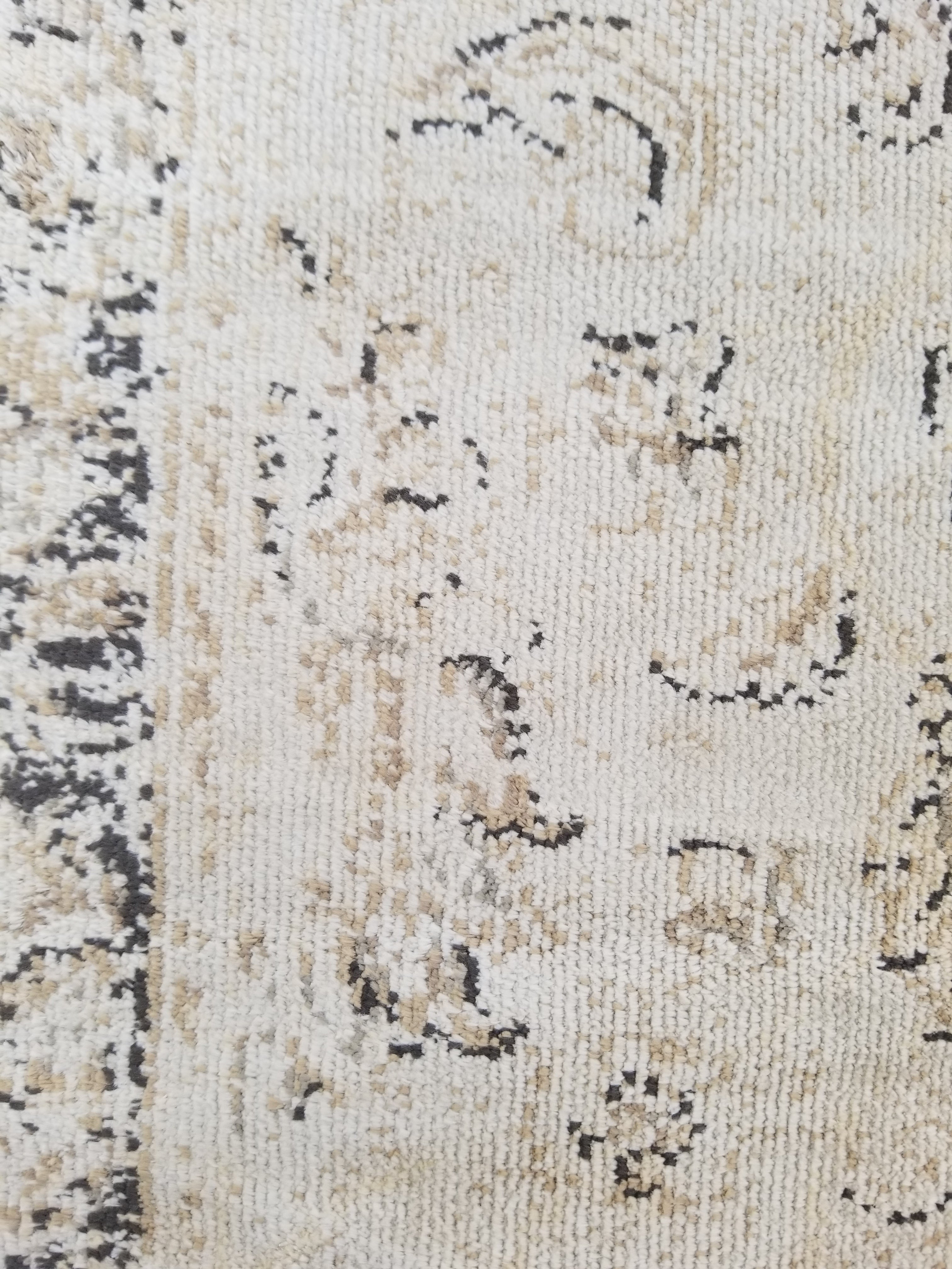 Distressed Vintage Traditional Handmade Oriental Wool Runner Rug 177x64cm