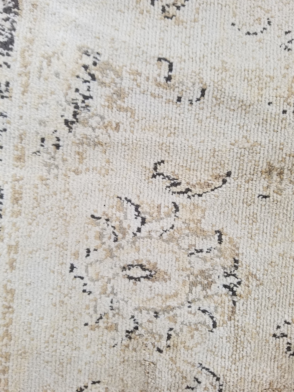 Distressed Vintage Traditional Handmade Oriental Wool Runner Rug 177x64cm