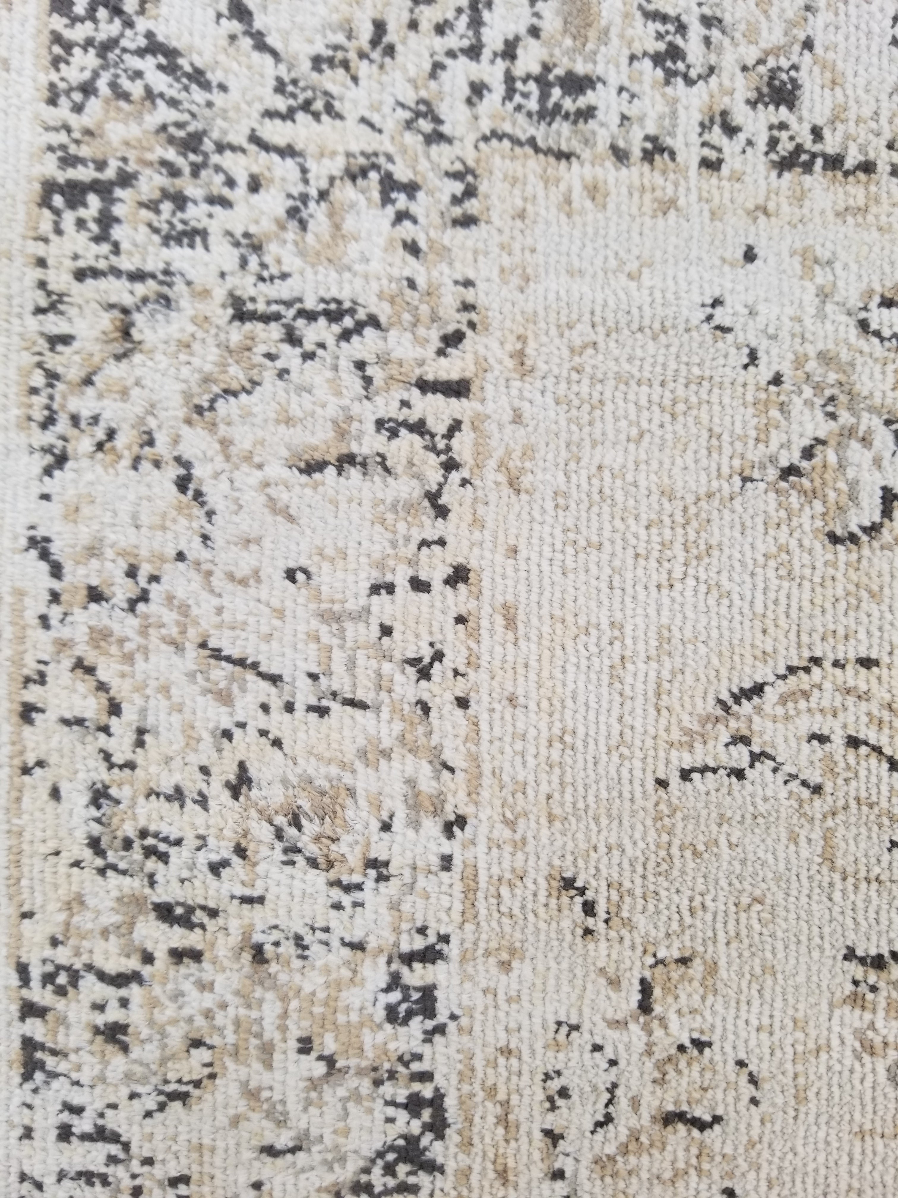 Distressed Vintage Traditional Handmade Oriental Wool Runner Rug 177x64cm