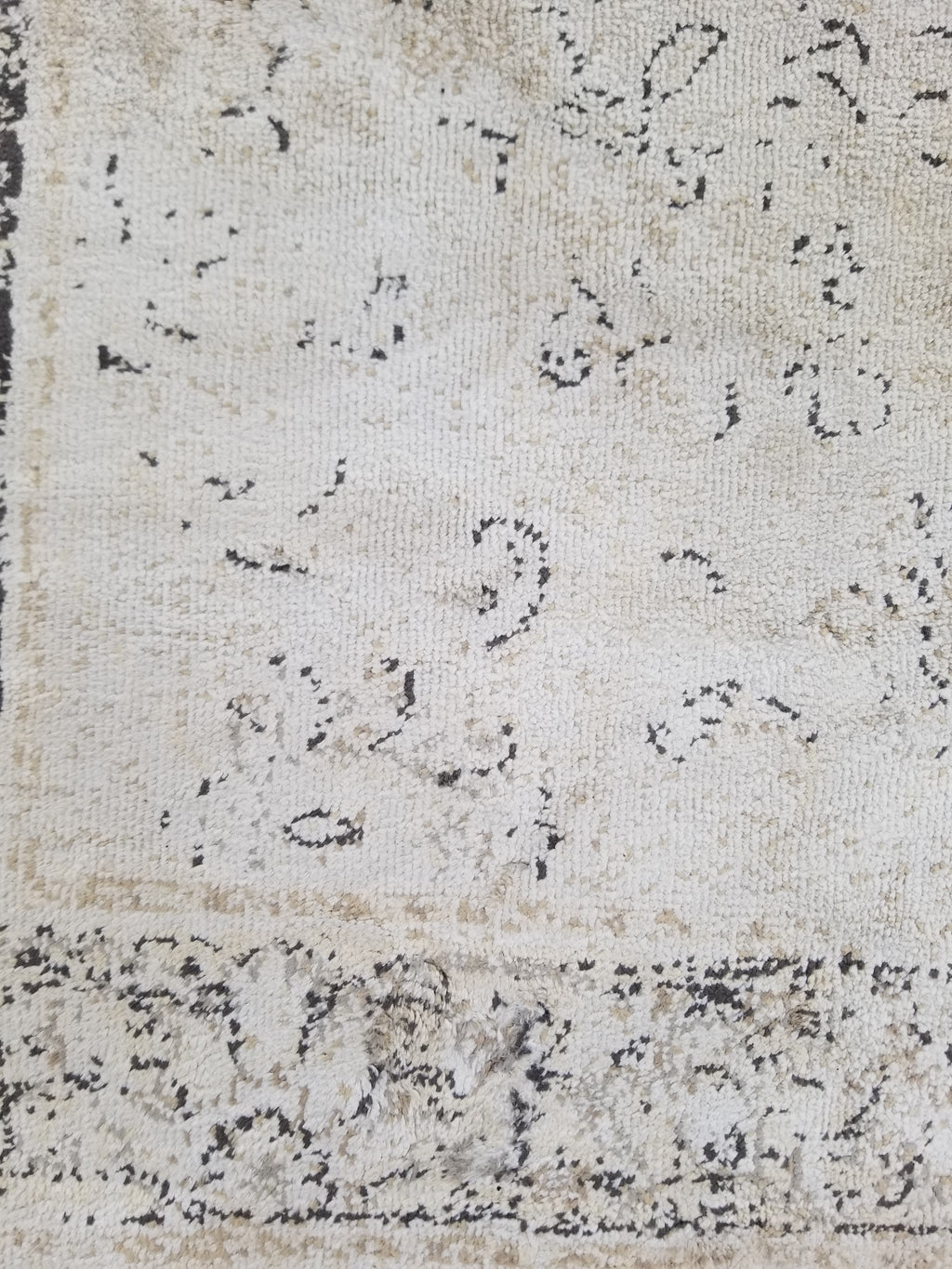 Distressed Vintage Traditional Handmade Oriental Wool Runner Rug 177x64cm