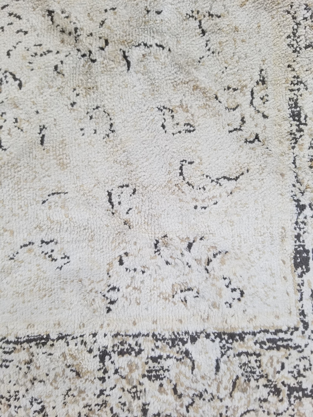 Distressed Vintage Traditional Handmade Oriental Wool Runner Rug 177x64cm