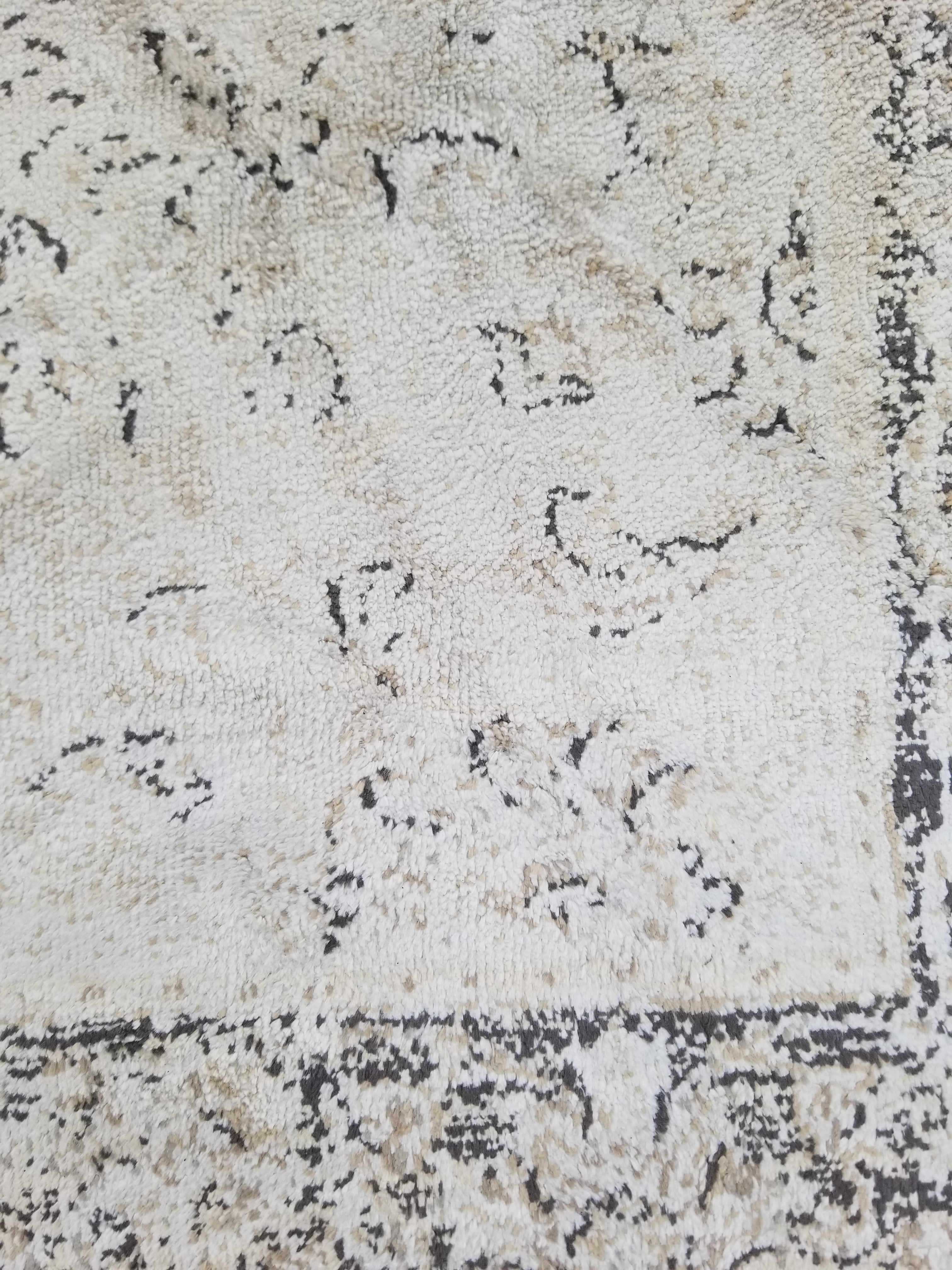 Distressed Vintage Traditional Handmade Oriental Wool Runner Rug 177x64cm
