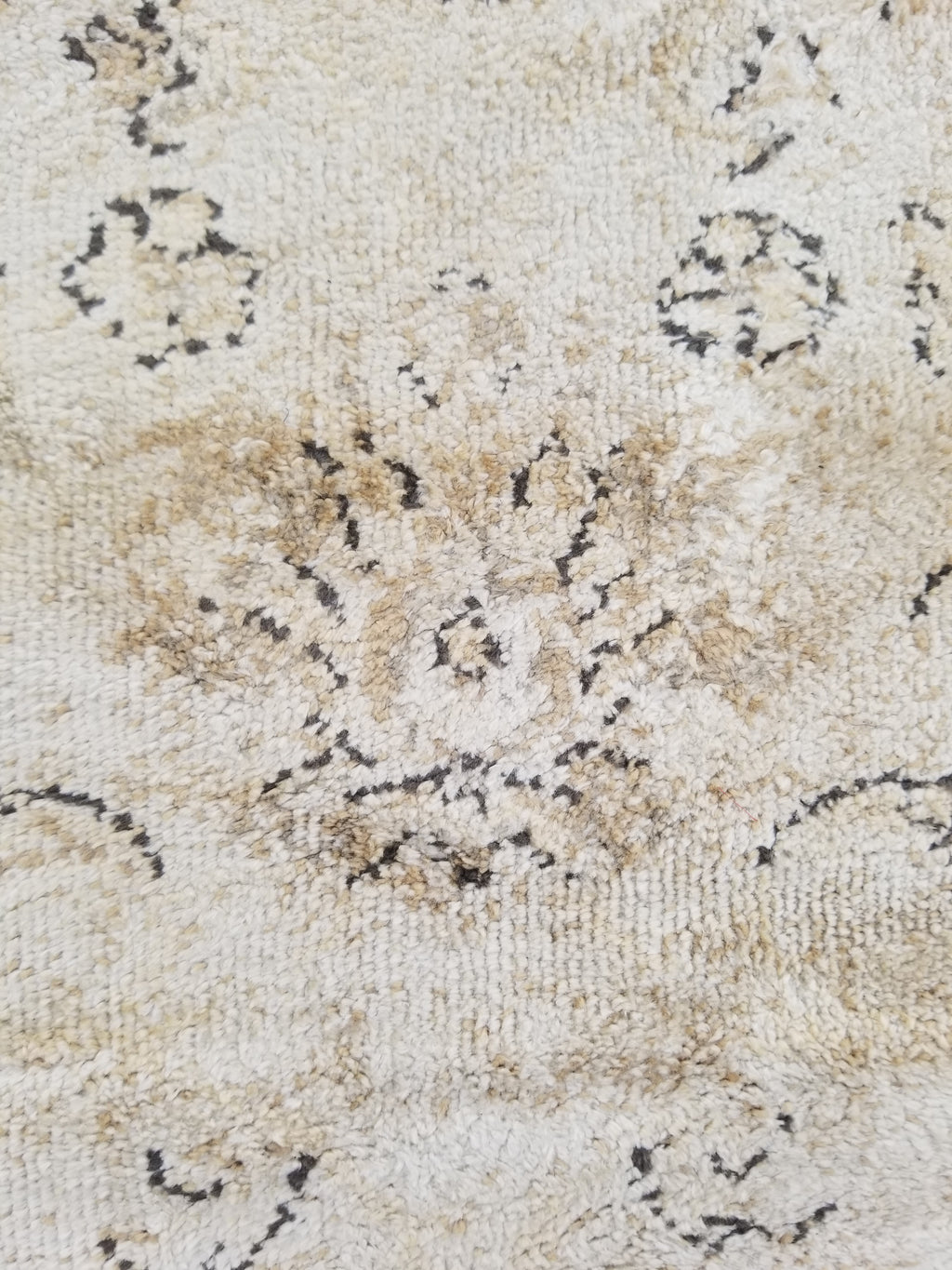 Distressed Vintage Traditional Handmade Oriental Wool Runner Rug 177x64cm