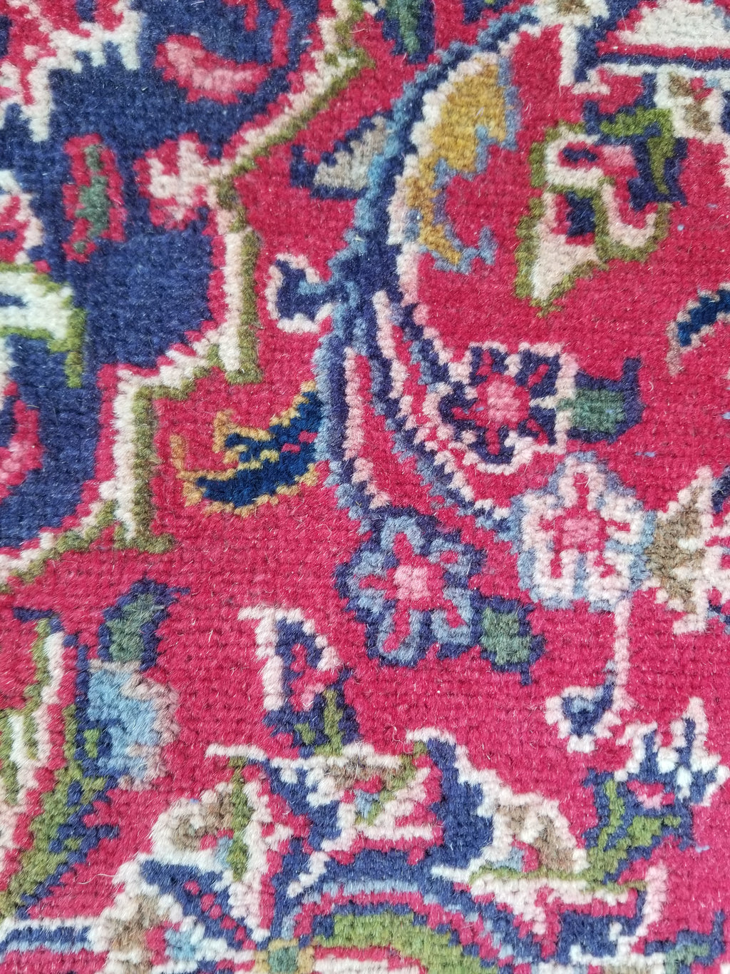 Antique Traditional Handmade Oriental Wool Multicolor Rug 289x195cm