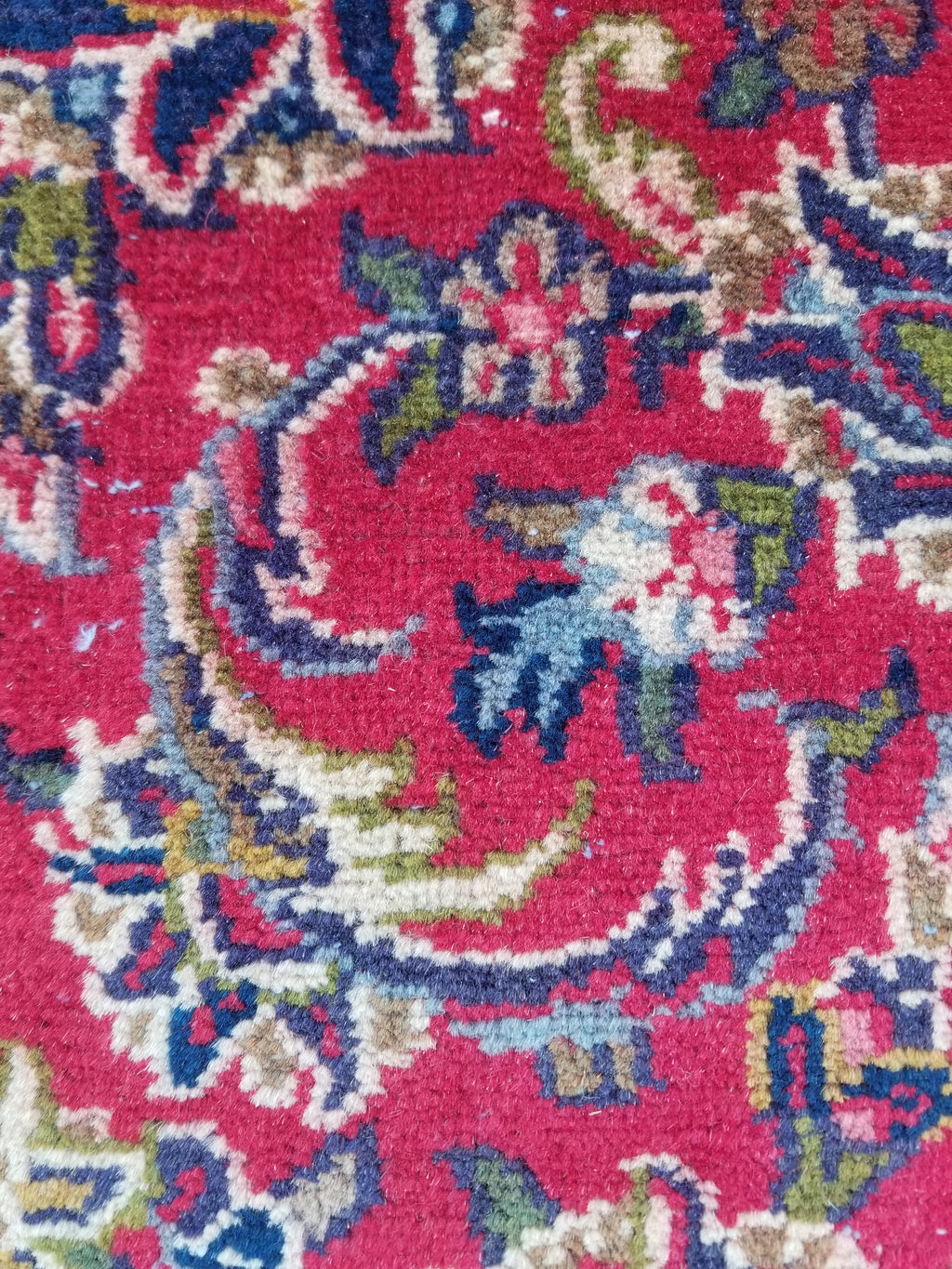 Antique Traditional Handmade Oriental Wool Multicolor Rug 289x195cm