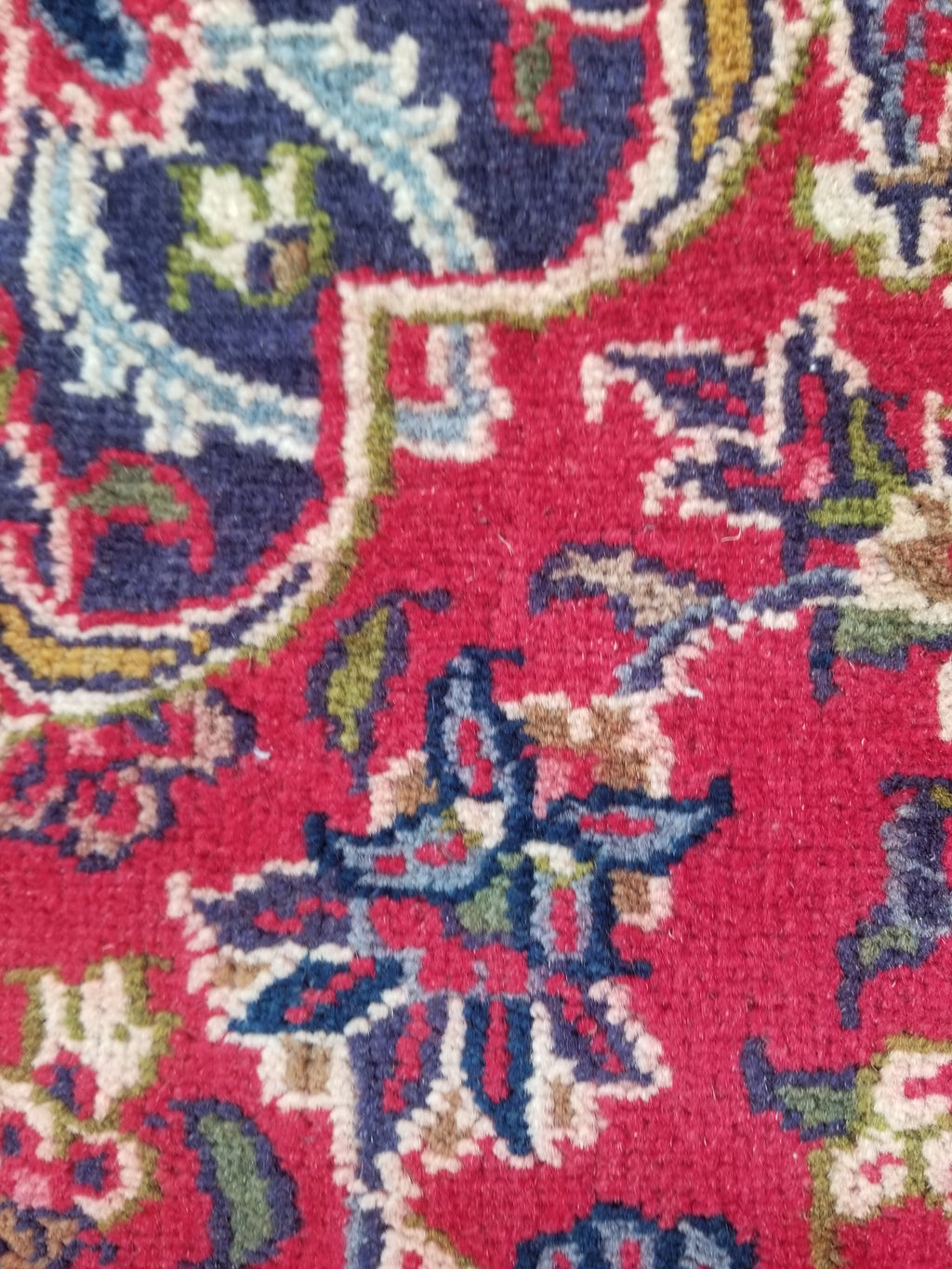 Antique Traditional Handmade Oriental Wool Multicolor Rug 289x195cm