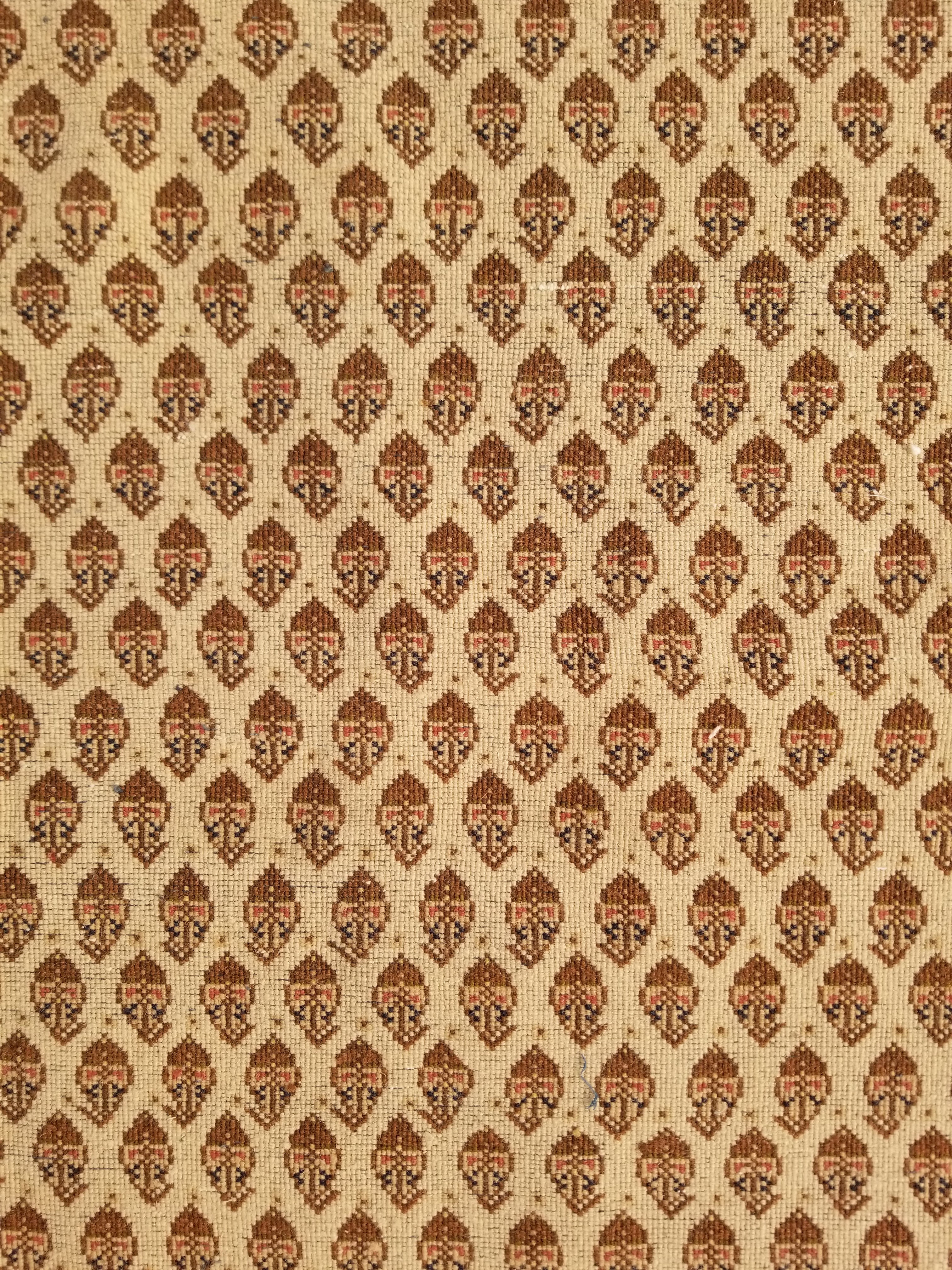 Vintage Traditional Handmade Badam Gul Mir Wool Multicolor Rug 170x119cm