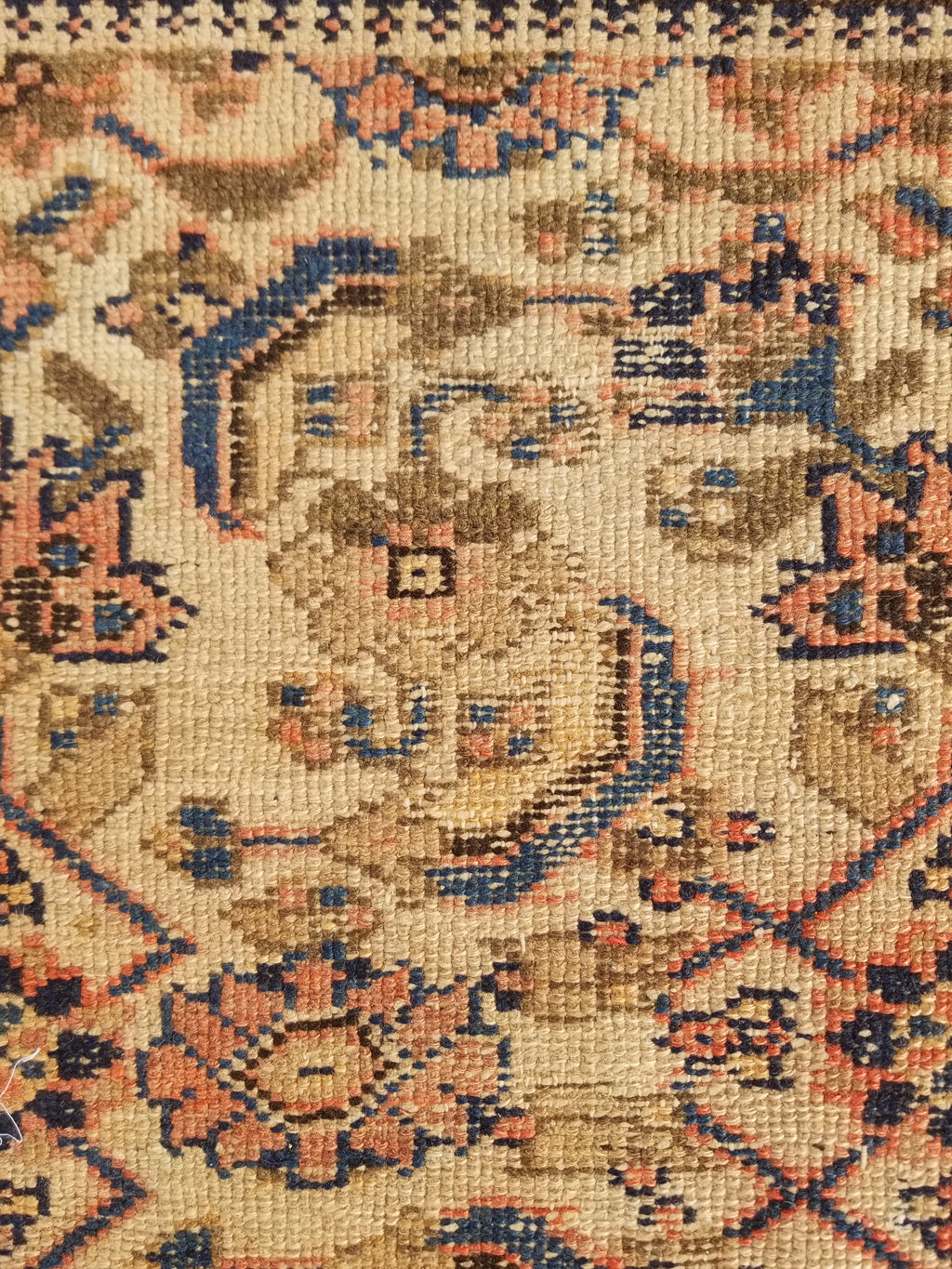 Distressed Antique Traditional Handmade Oriental Wool Multicolor Rug 175x109cm
