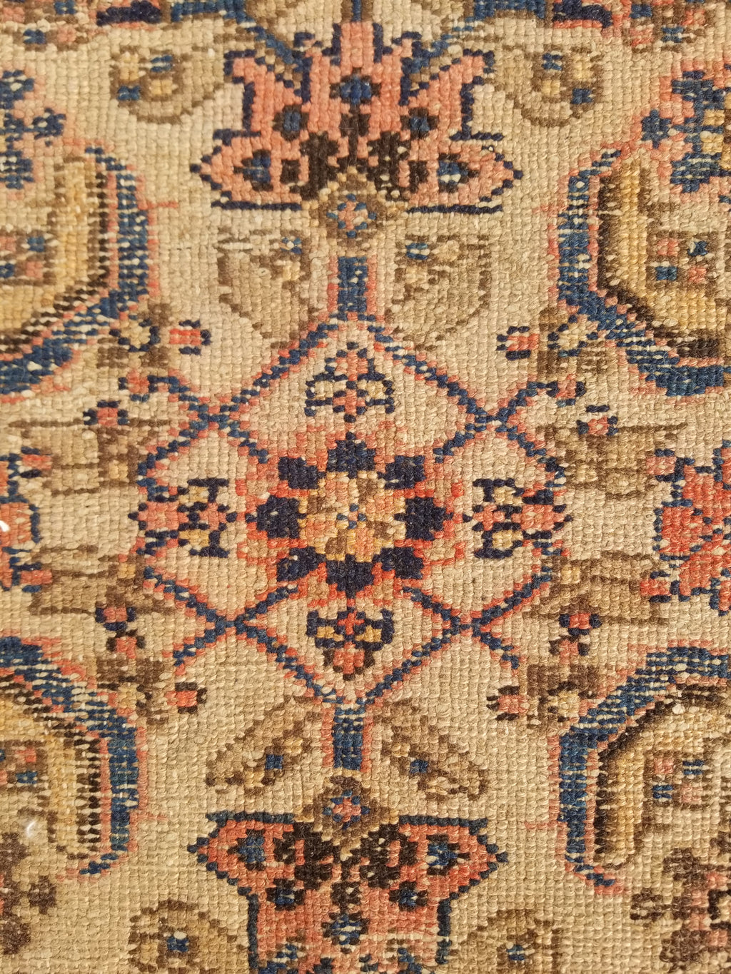 Distressed Antique Traditional Handmade Oriental Wool Multicolor Rug 175x109cm