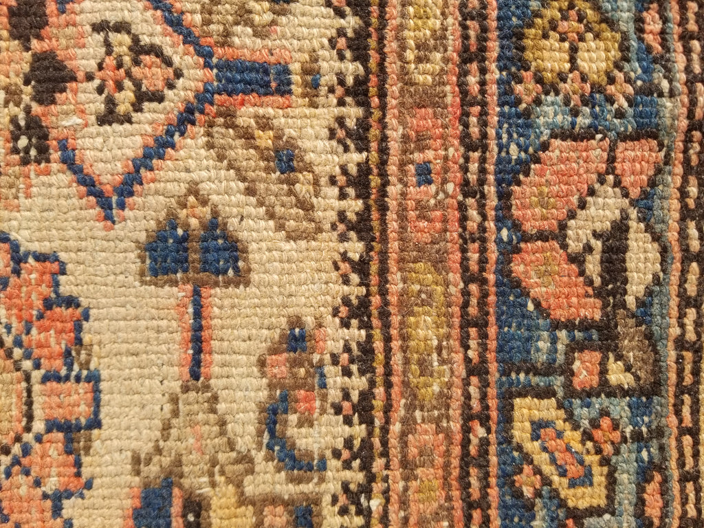 Distressed Antique Traditional Handmade Oriental Wool Multicolor Rug 175x109cm