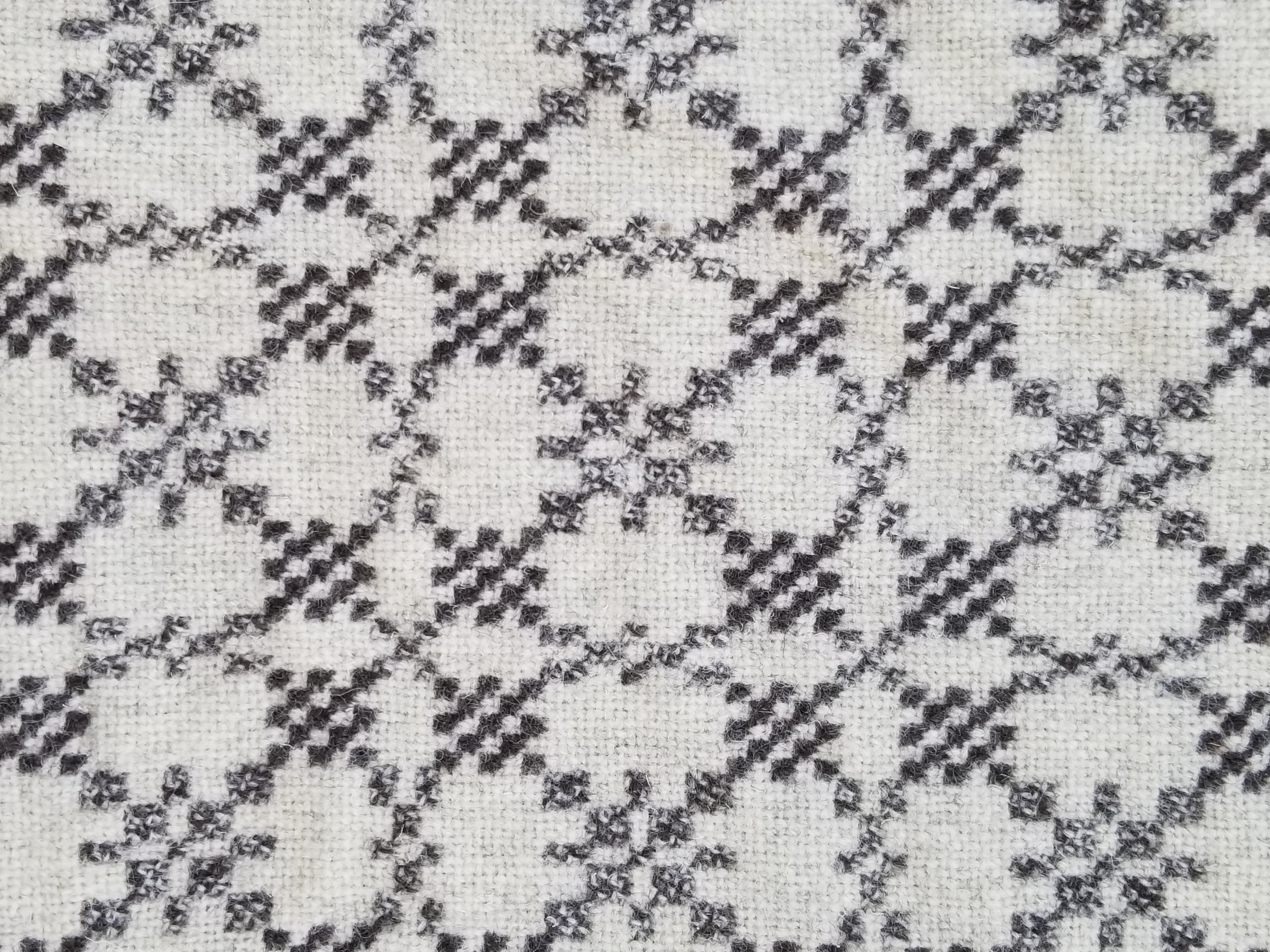 Vintage Traditional Handmade Reversible Welsh Wool Tapestry Blanket 230x156cm
