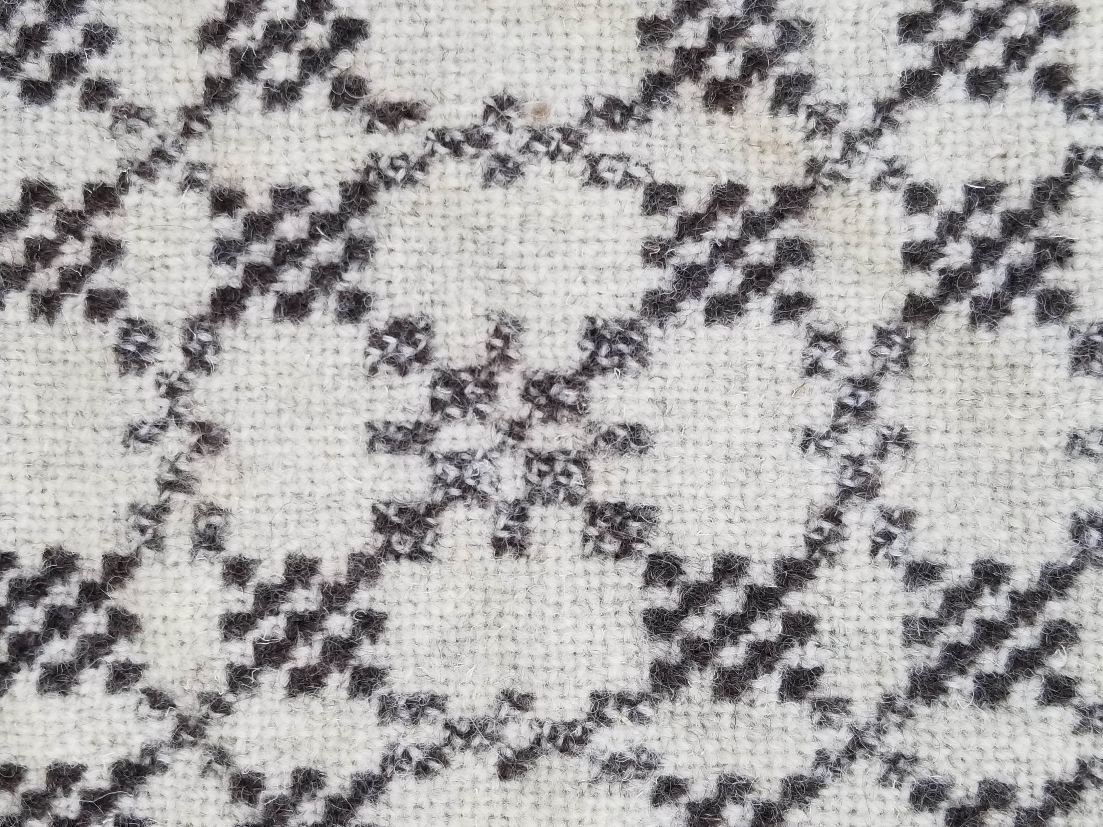 Vintage Traditional Handmade Reversible Welsh Wool Tapestry Blanket 230x156cm