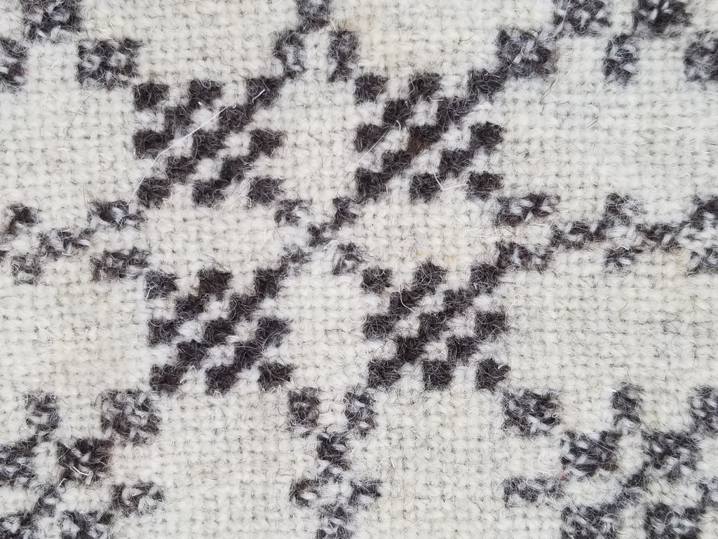 Vintage Traditional Handmade Reversible Welsh Wool Tapestry Blanket 230x156cm