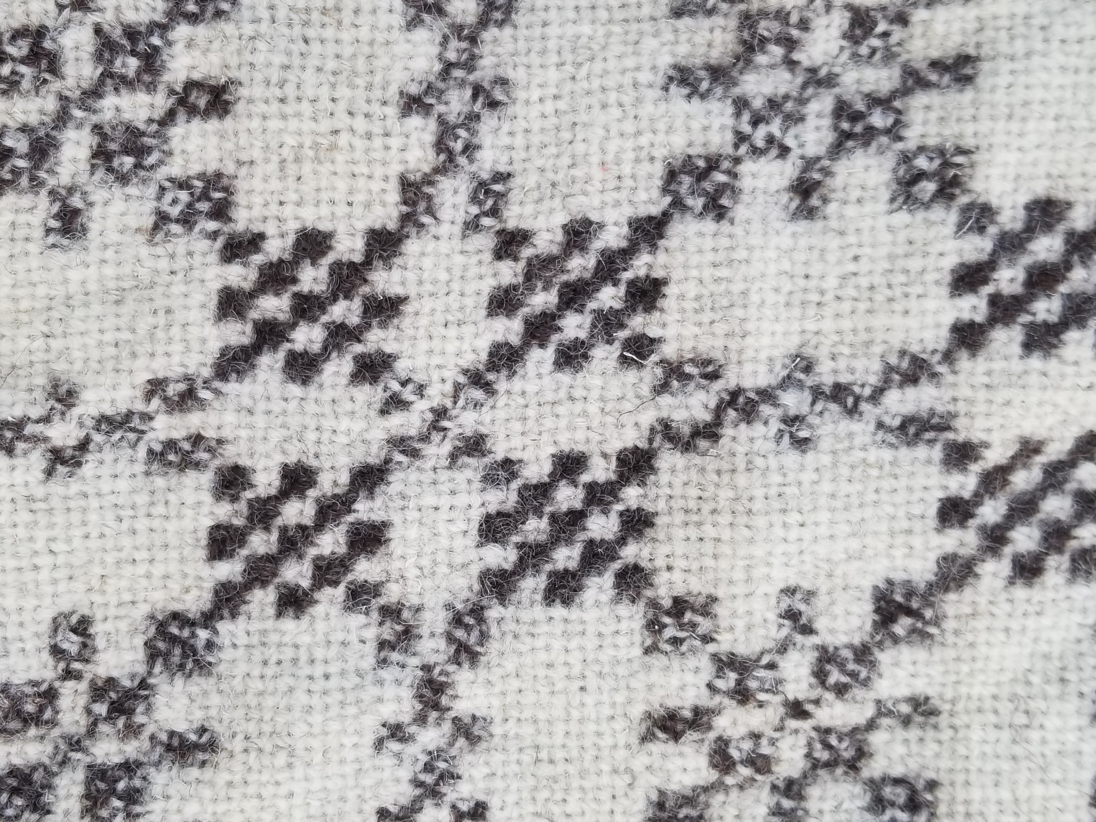 Vintage Traditional Handmade Reversible Welsh Wool Tapestry Blanket 230x156cm
