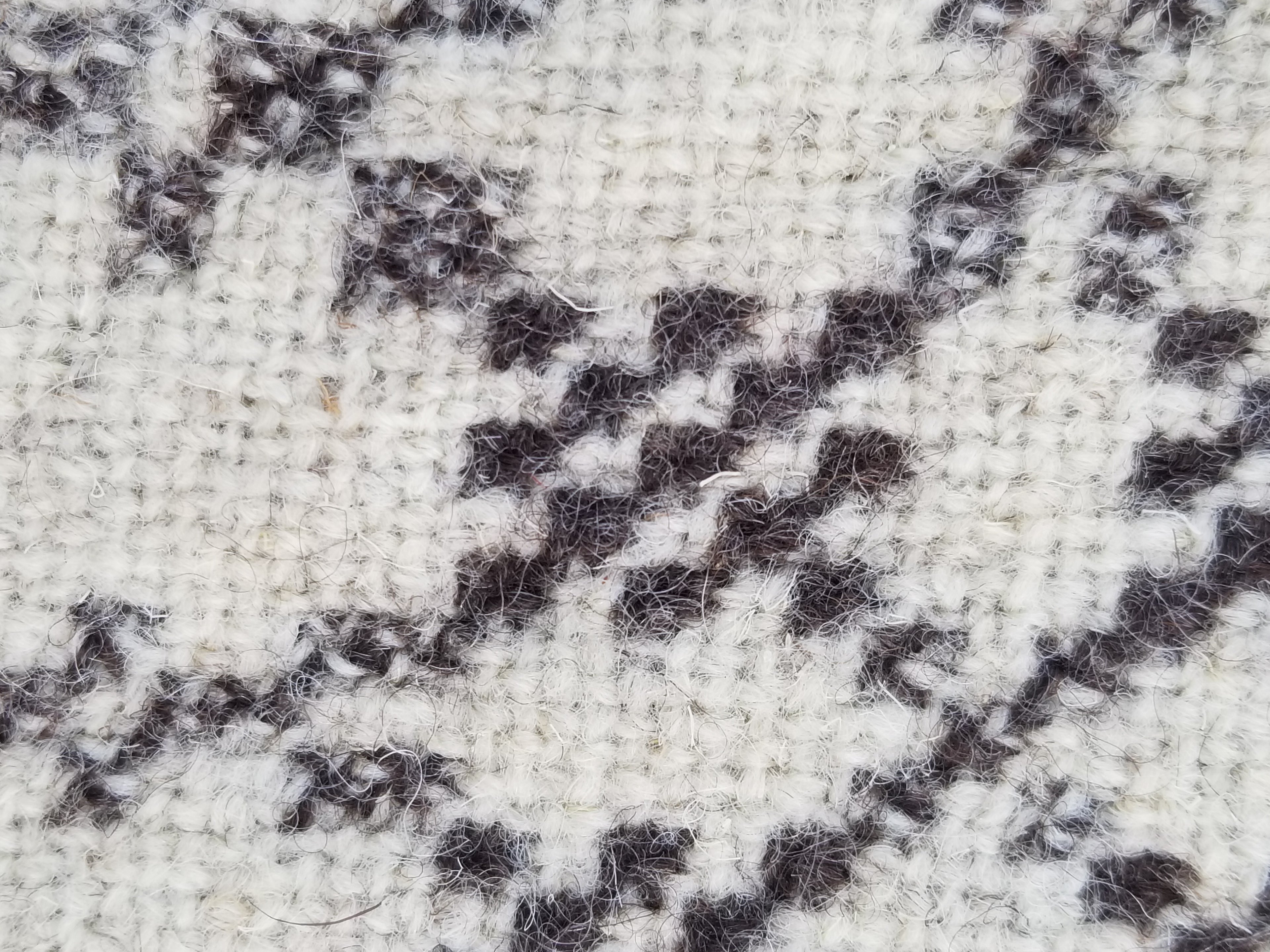 Vintage Traditional Handmade Reversible Welsh Wool Tapestry Blanket 230x156cm