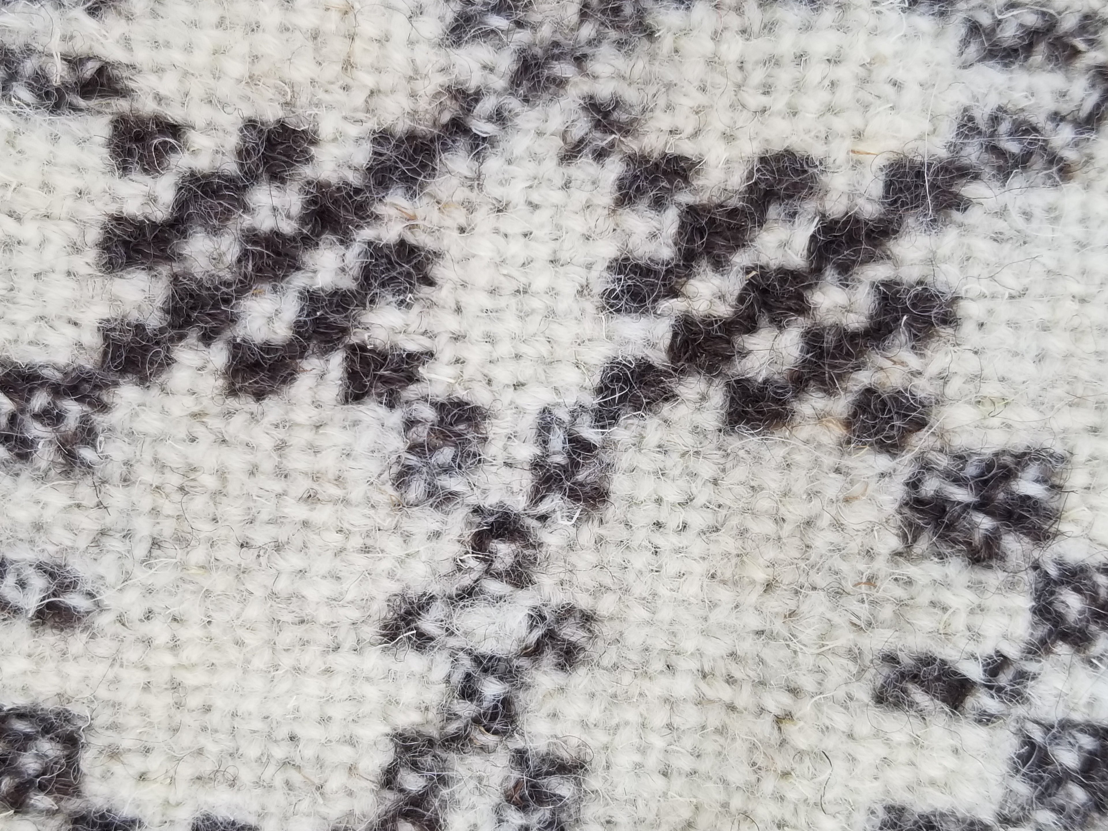 Vintage Traditional Handmade Reversible Welsh Wool Tapestry Blanket 230x156cm