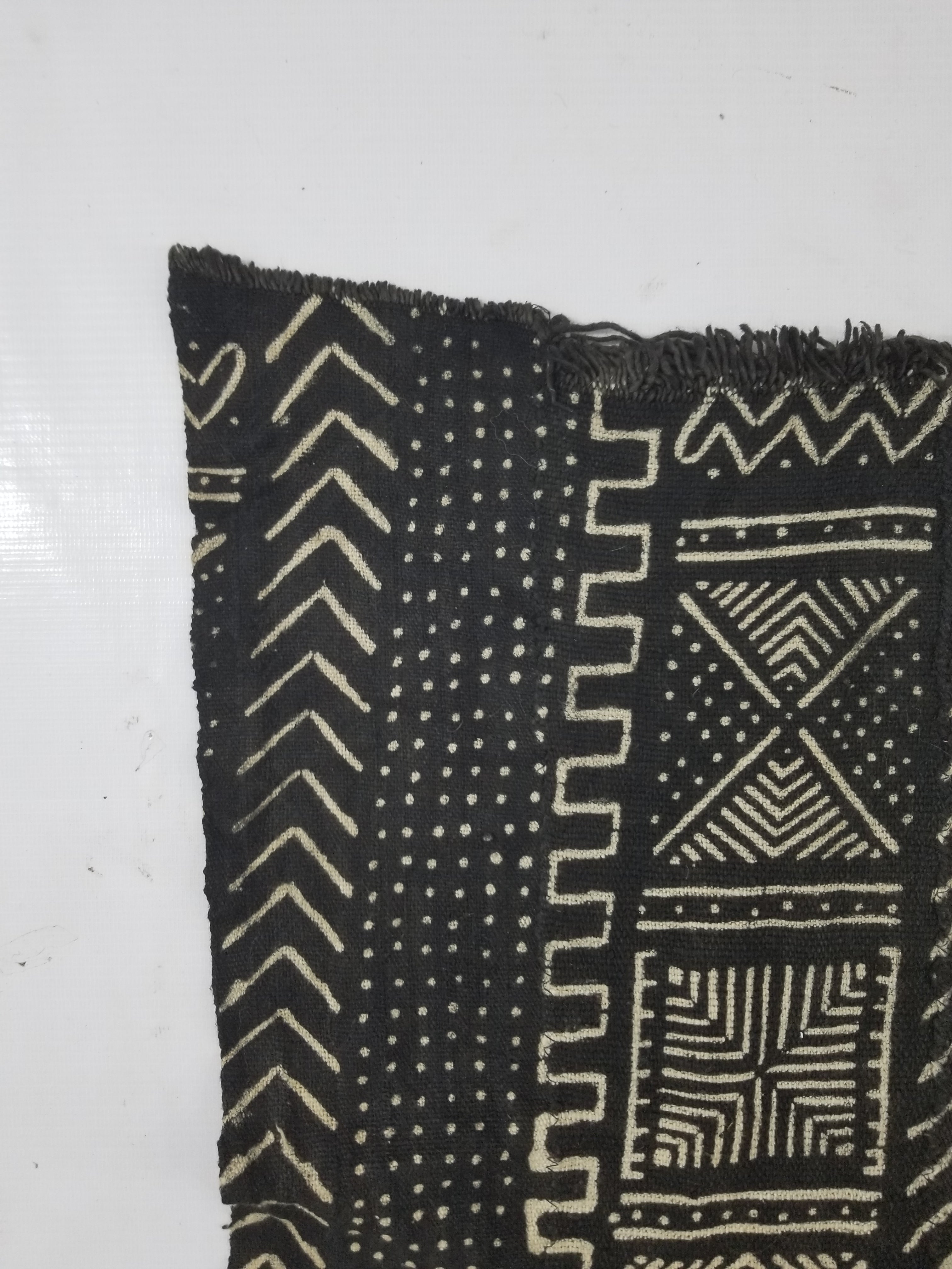 Vintage Traditional African Tribal Mudcloth Textile 157x104cm