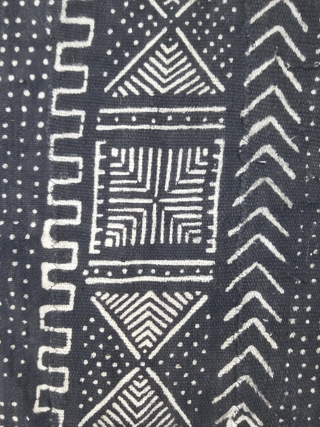 Vintage Traditional African Tribal Mudcloth Textile 157x104cm