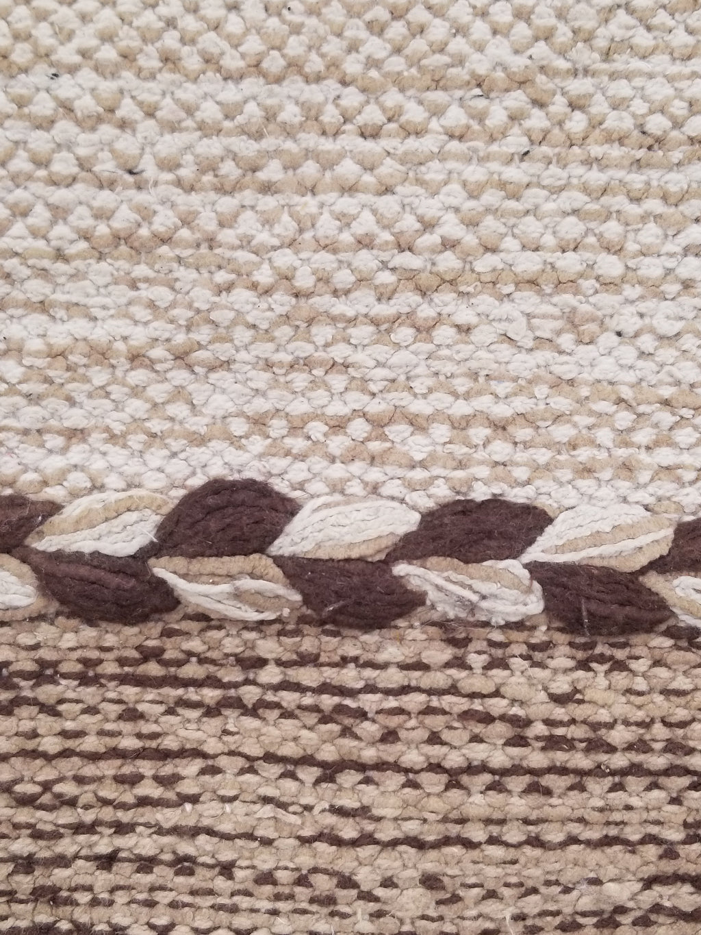 Vintage Traditional Handmade Bohemian Tribal Inspired Cotton Kilim Rug 150x86cm