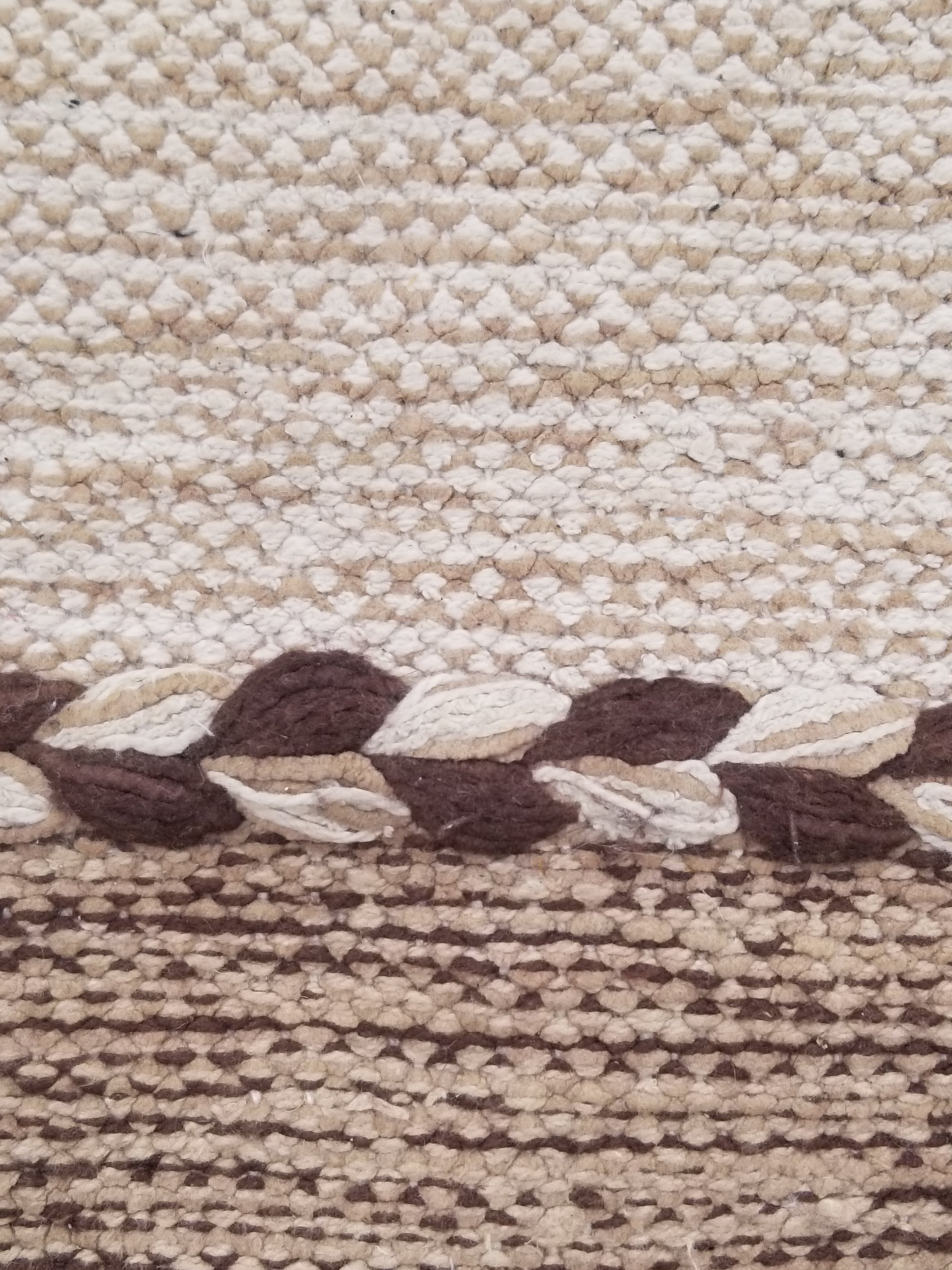 Vintage Traditional Handmade Bohemian Tribal Inspired Cotton Kilim Rug 150x86cm