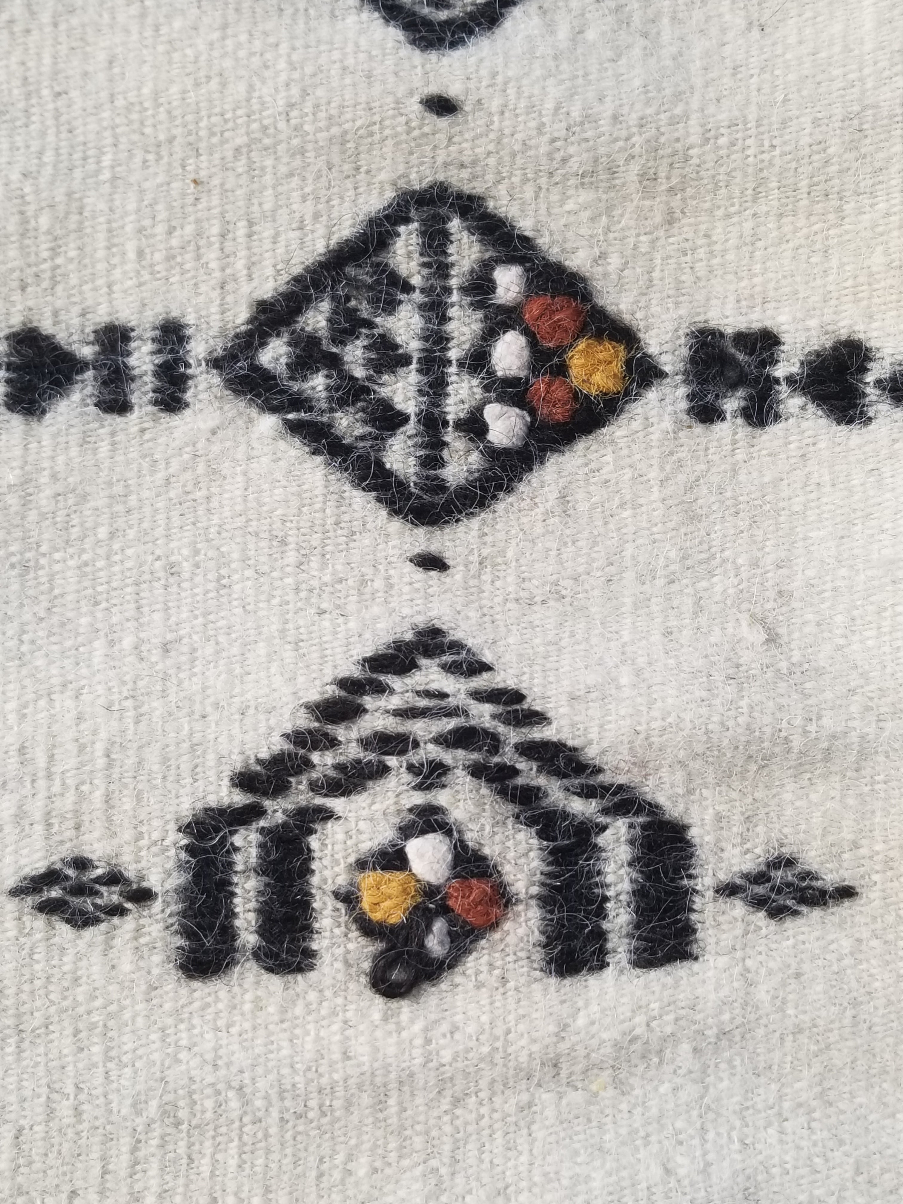 Antique Traditional Handmade African Fulani Wedding Blanket Mali Decor 229x127cm