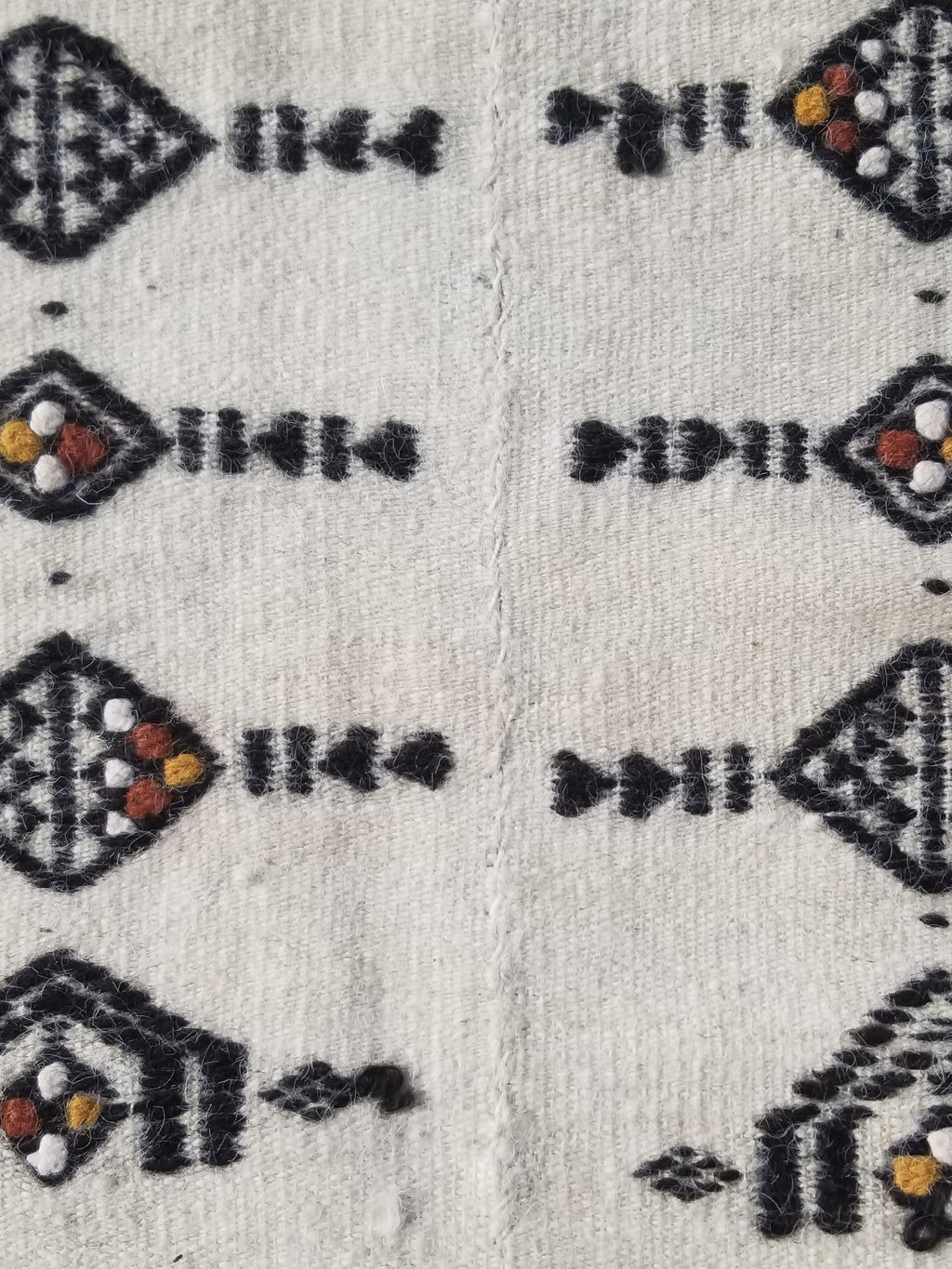 Antique Traditional Handmade African Fulani Wedding Blanket Mali Decor 229x127cm