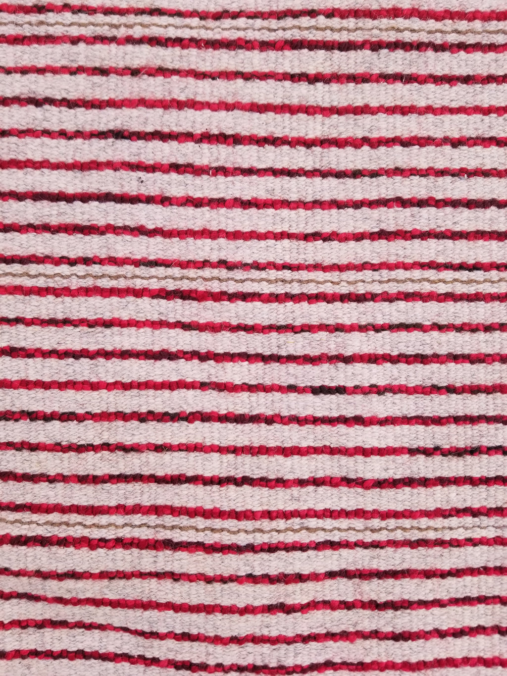 Vintage Traditional Handmade Turkish Wool Red Tulu Rug 173x53cm