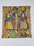Vintage African Wise and Foolish Virgins Hand-Painted Tapestry 92x76cm