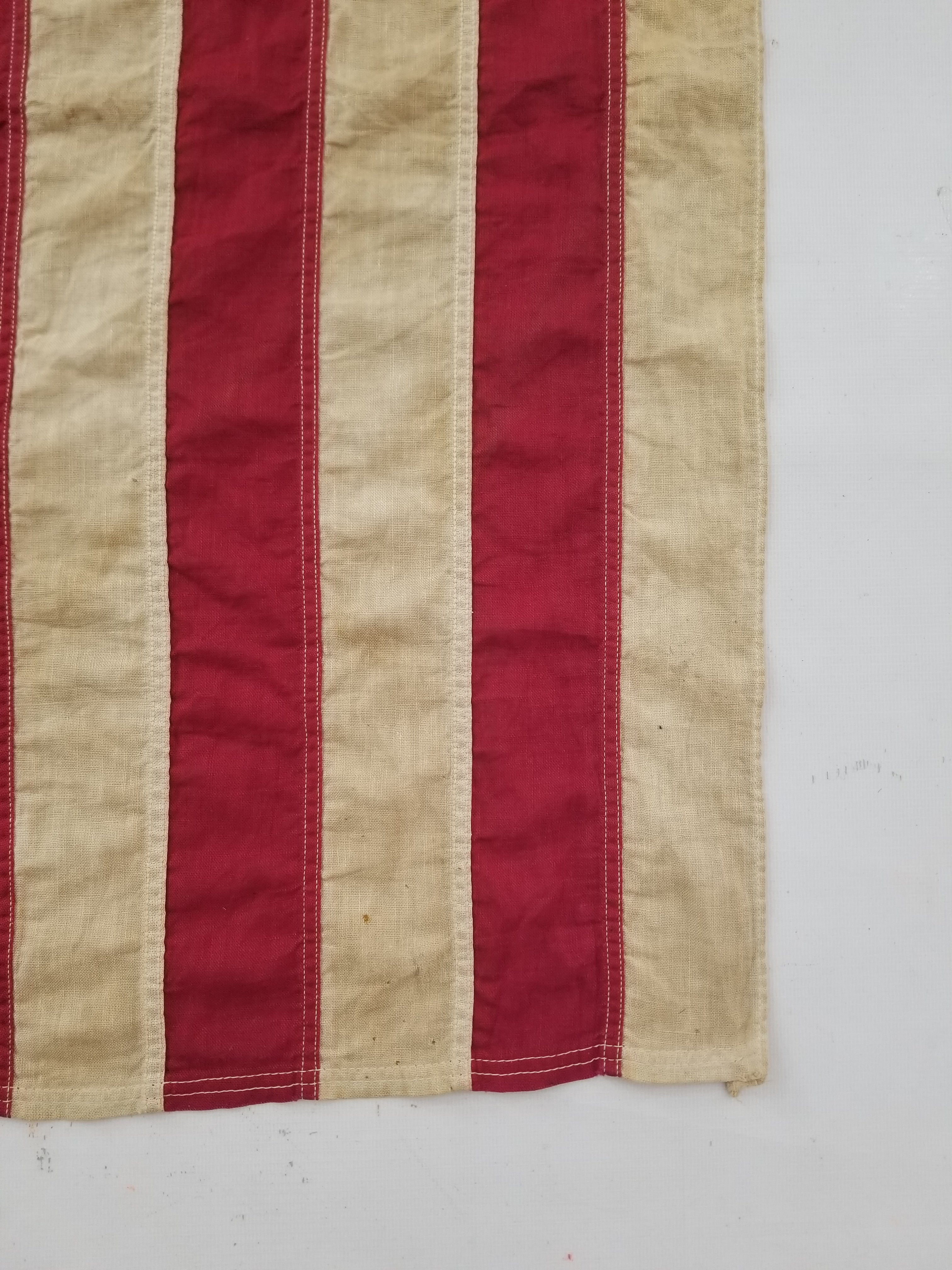 Antique Bicentennial 1976 American Flag with 13 Stars