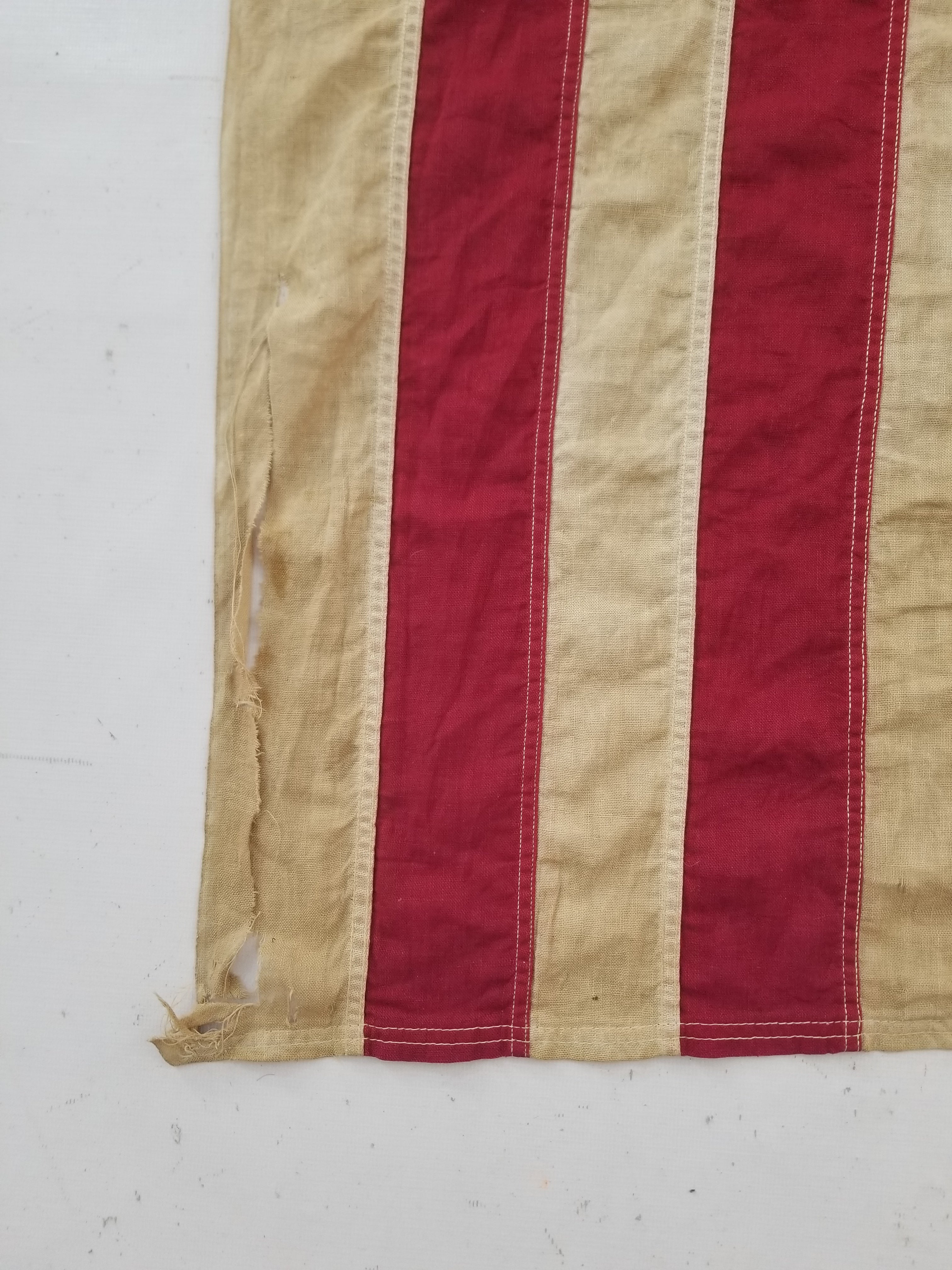 Antique Bicentennial 1976 American Flag with 13 Stars