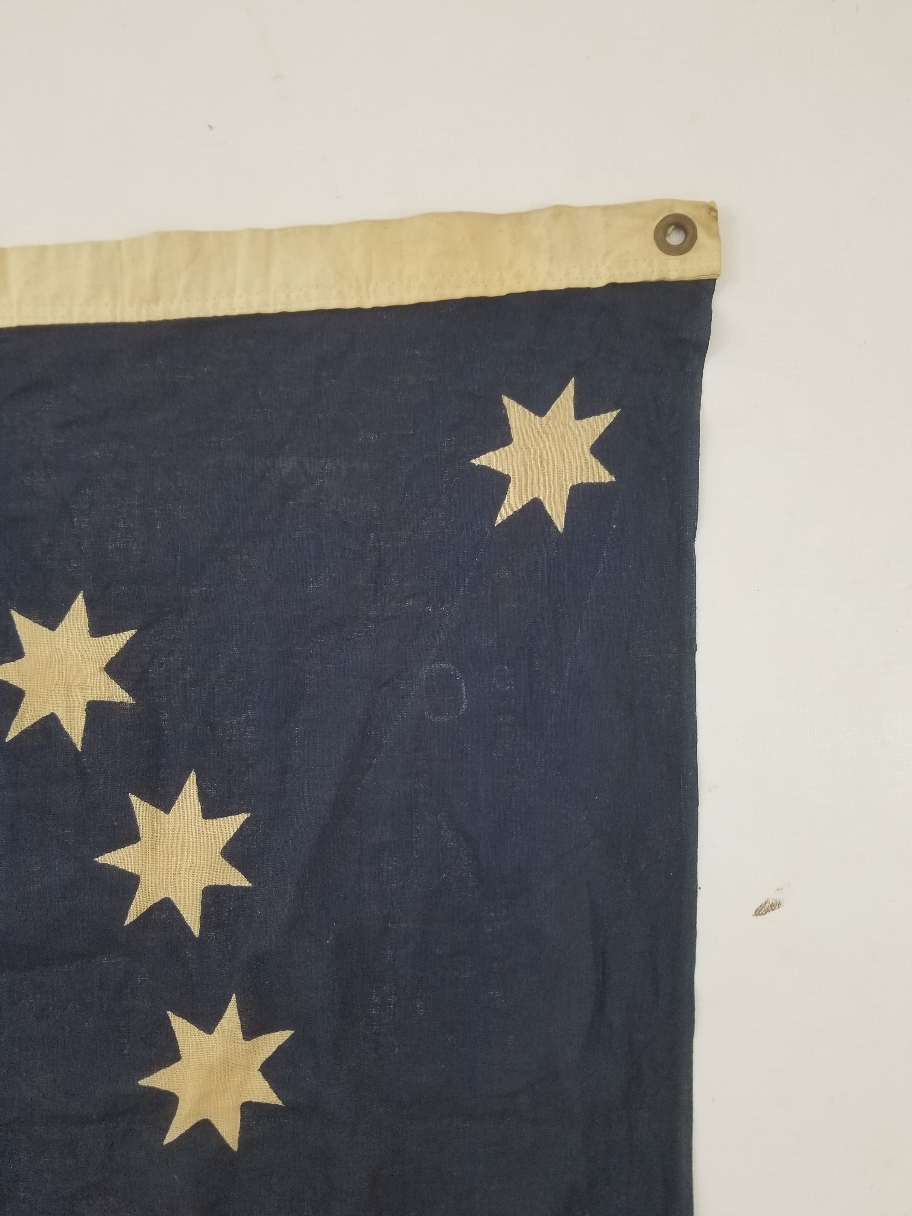 Antique Bicentennial 1976 American Flag with 13 Stars