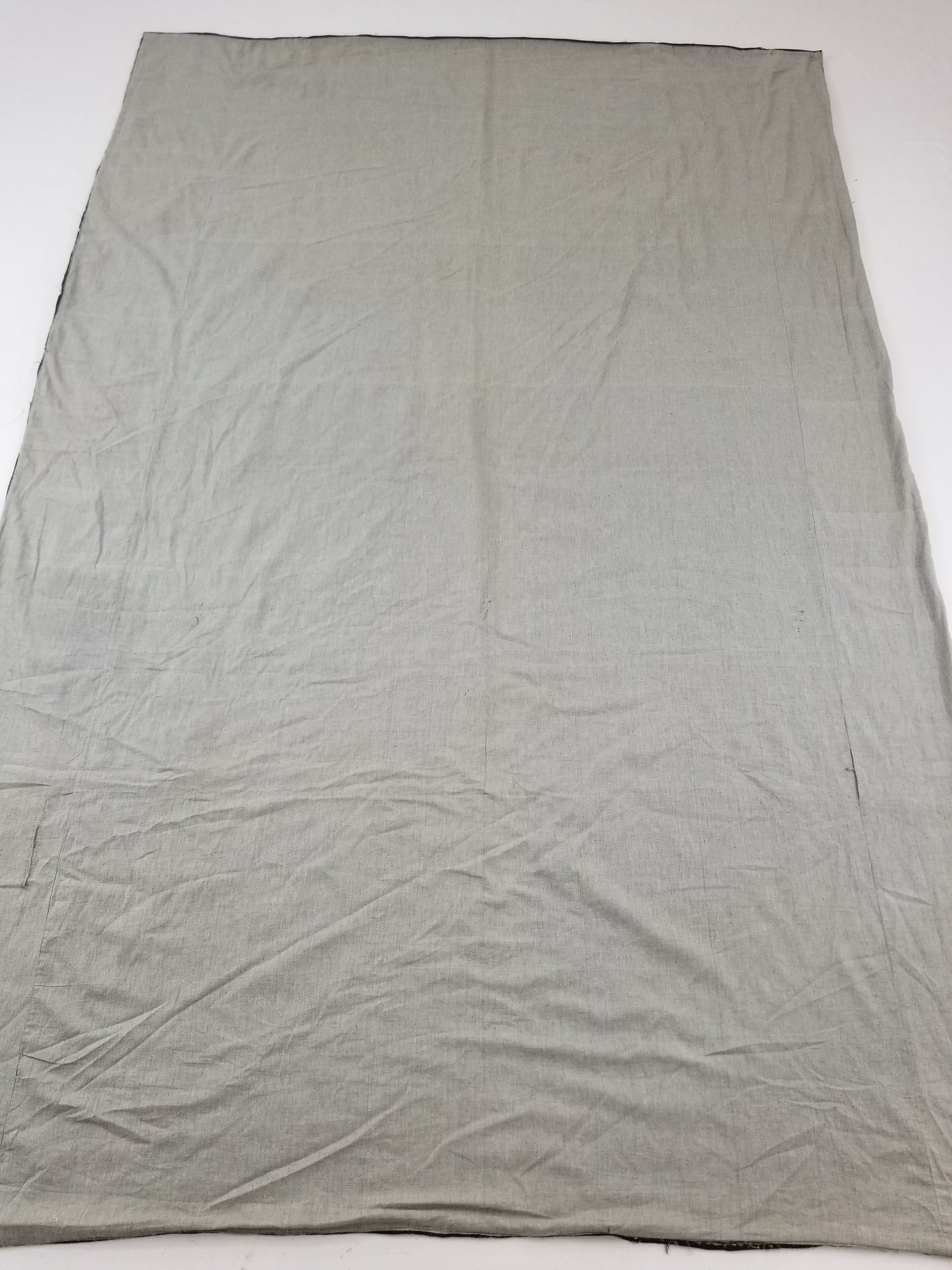 Vintage Kashmiri Fine Chain Stitch Embroidered Mandala Design Textile 260x170cm