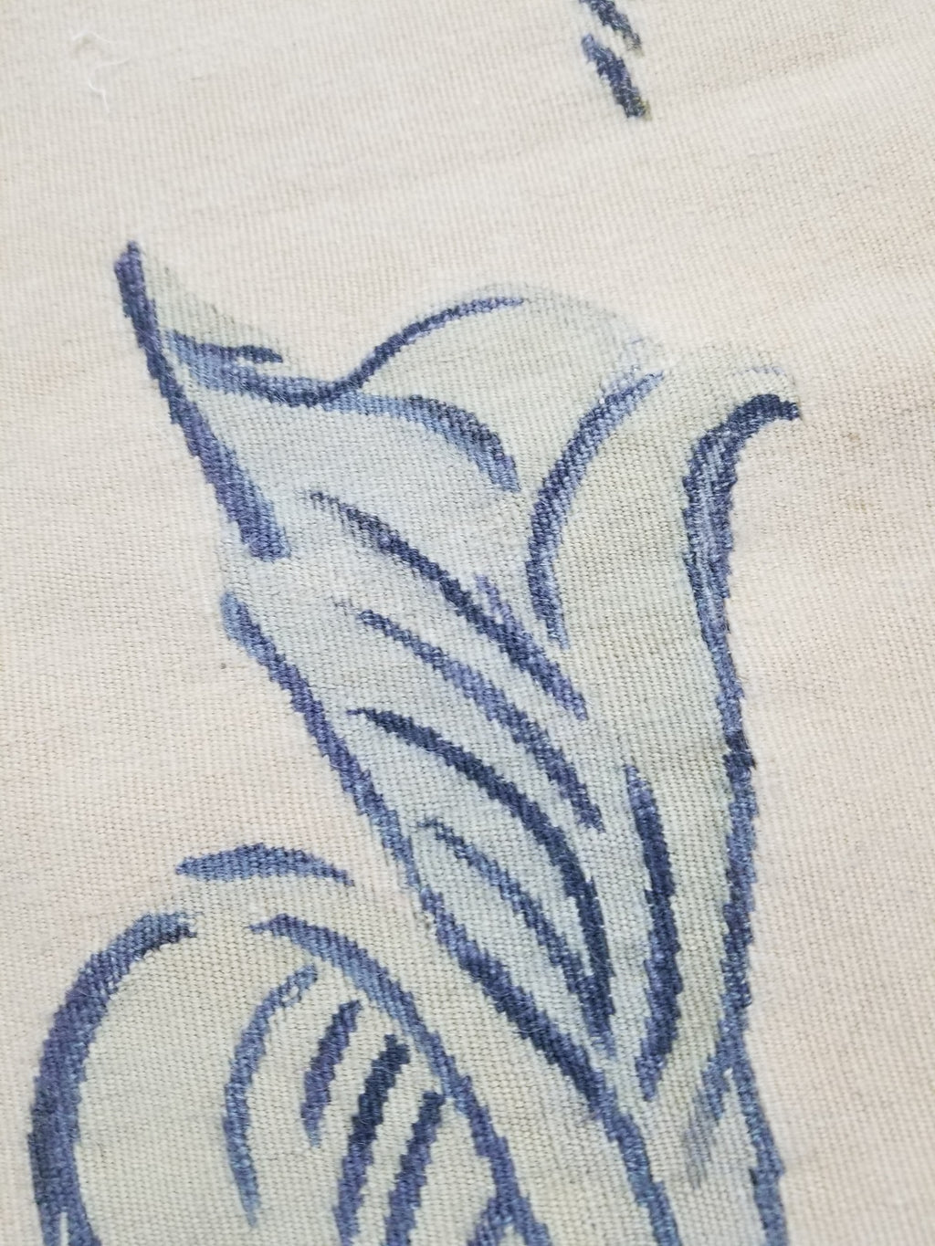 Antique 18thC French Aubusson Handwoven Wall Hanging Tapestry with Sign 192x145cm