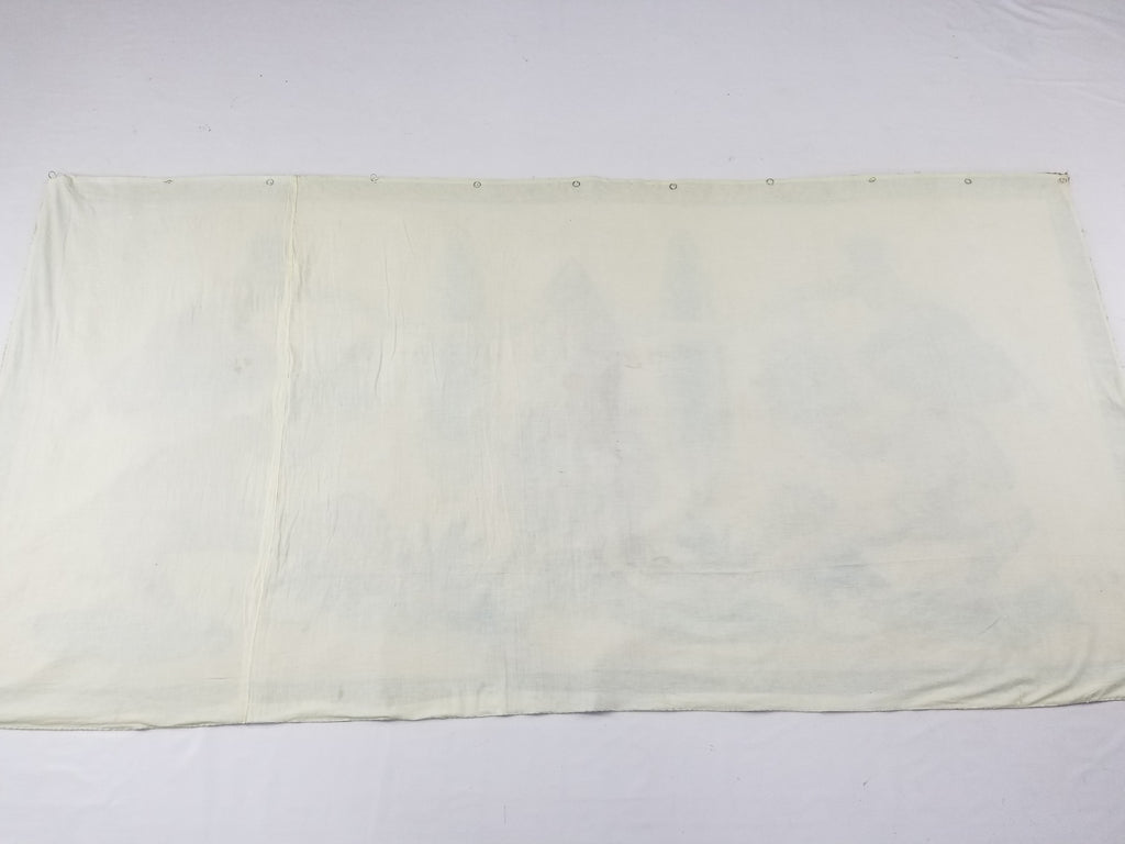 Antique 18thC French Aubusson Handwoven Wall Hanging Tapestry with Sign 192x145cm