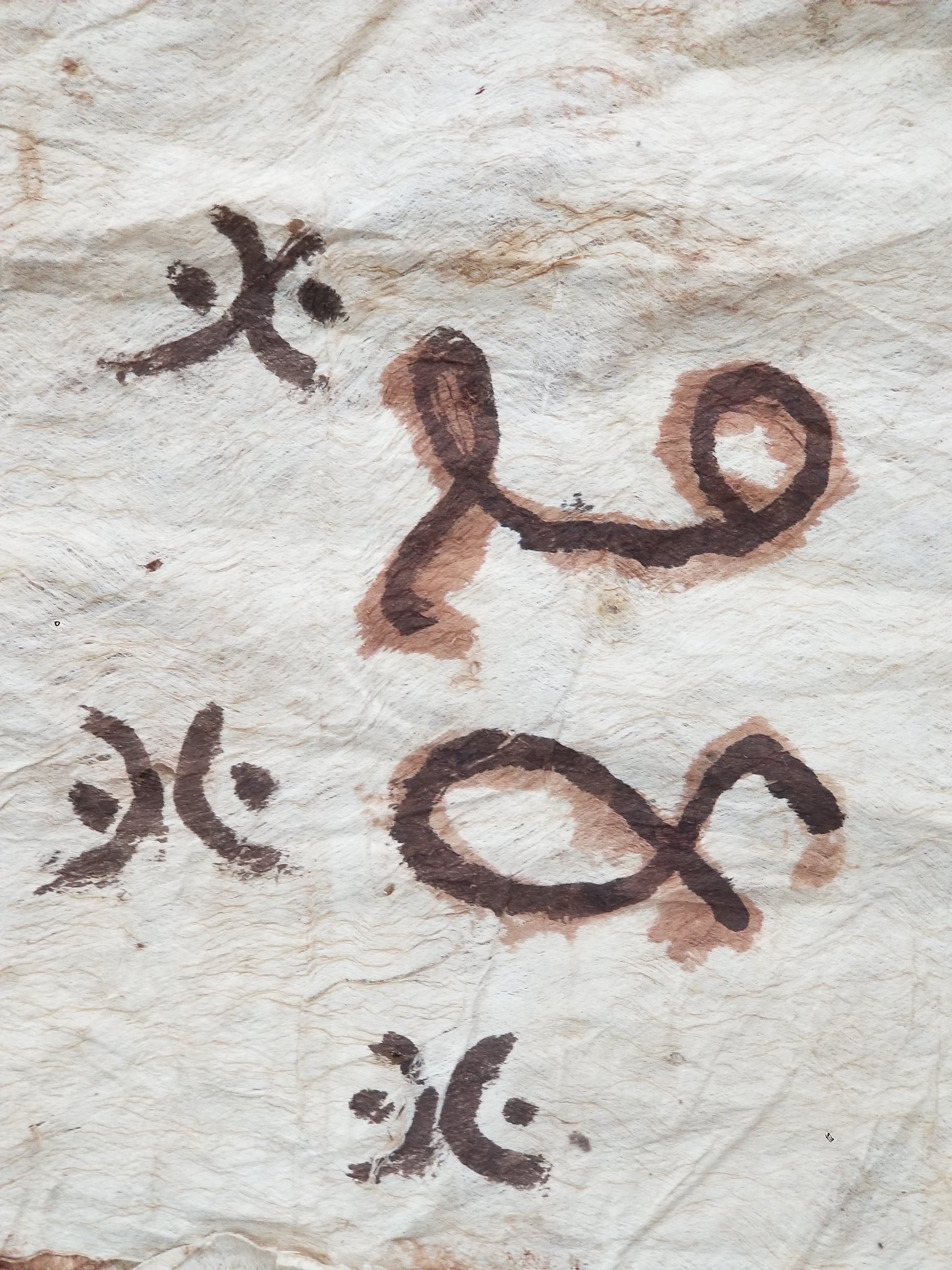 Antique Traditional Polynesian Tapa Bark Cloth 417x244cm