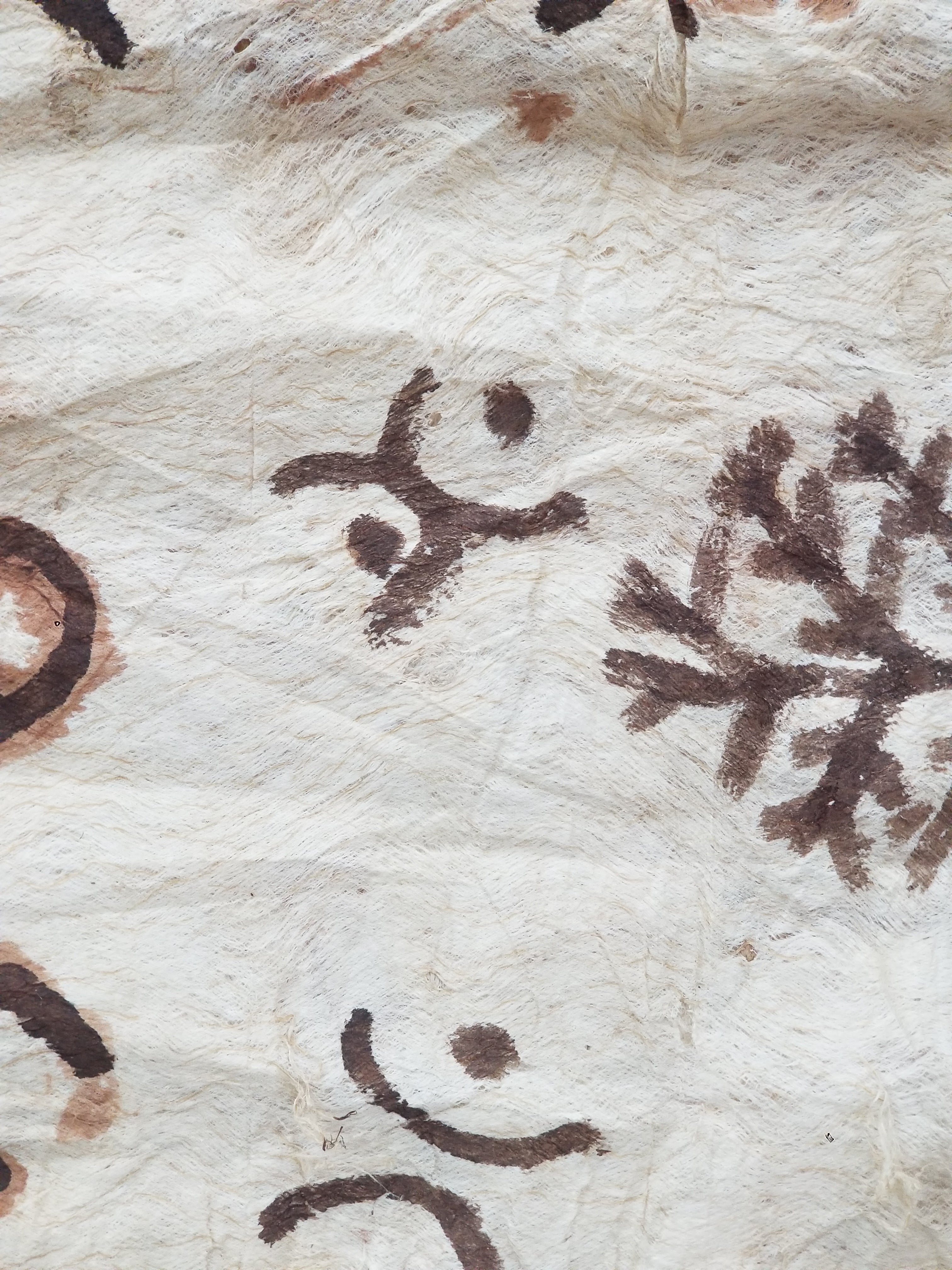 Antique Traditional Polynesian Tapa Bark Cloth 417x244cm